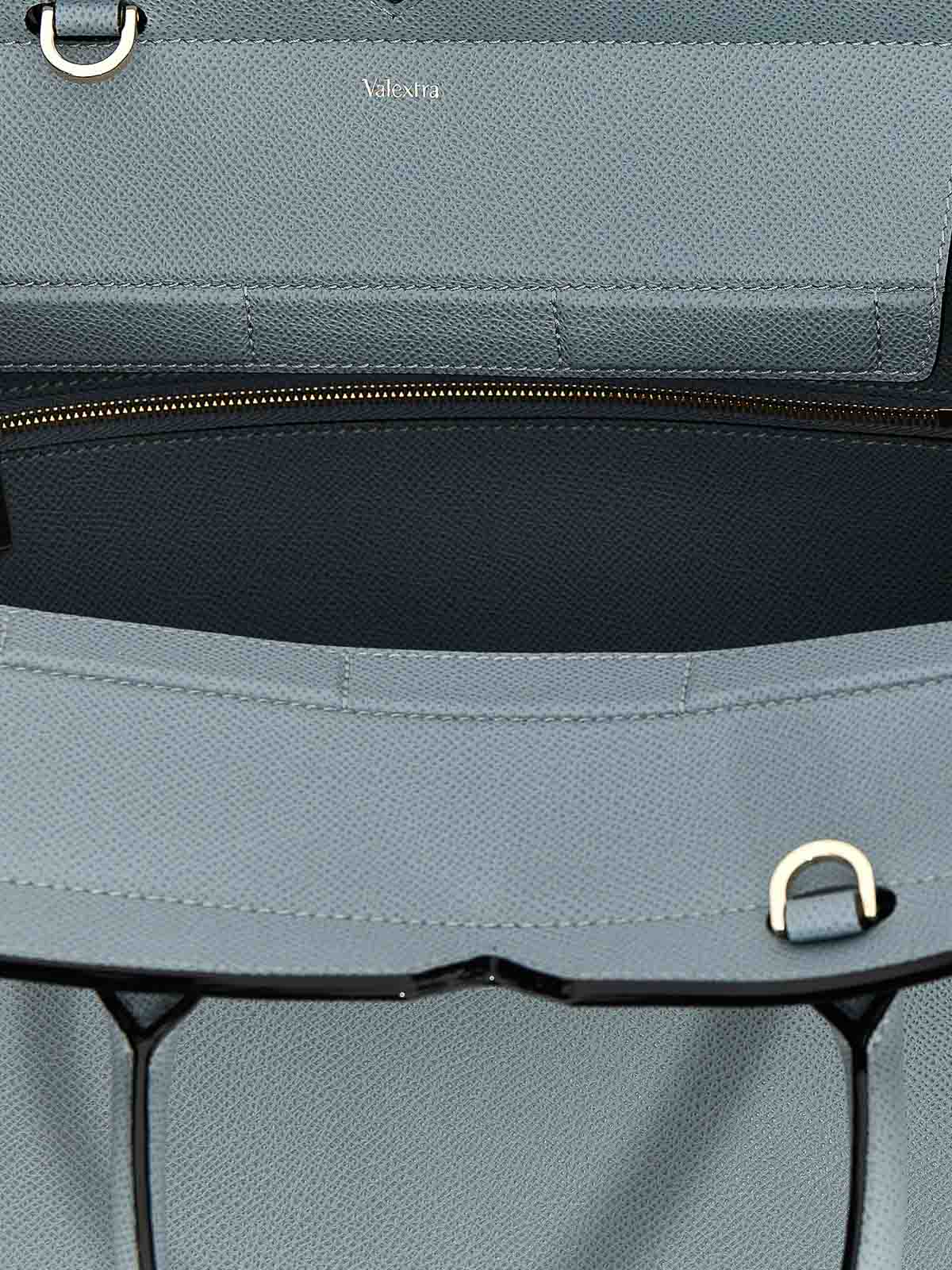 Shop Valextra Bolso Shopping - Gris