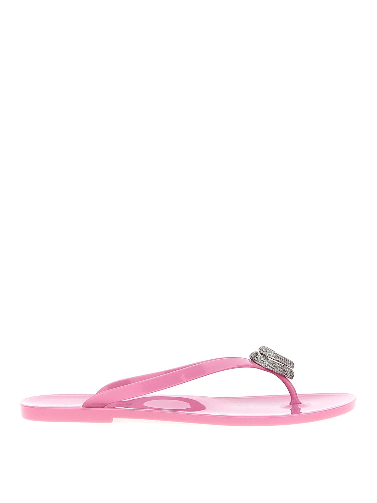 Mach&mach Mach & Mach Women Flip-flop Sandals With Double Heart
