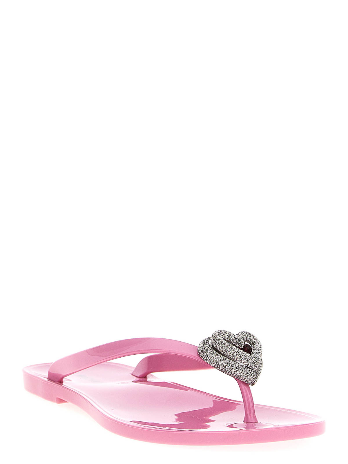 Mach&mach Mach & Mach Women Flip-flop Sandals With Double Heart