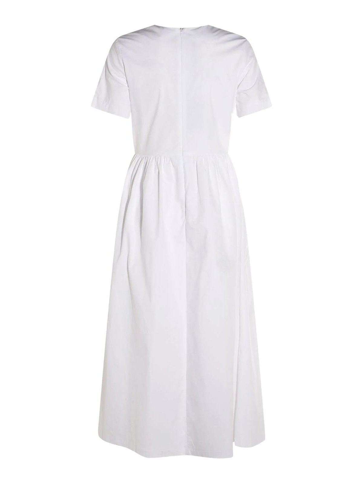 Shop Add Vestido Midi - Blanco