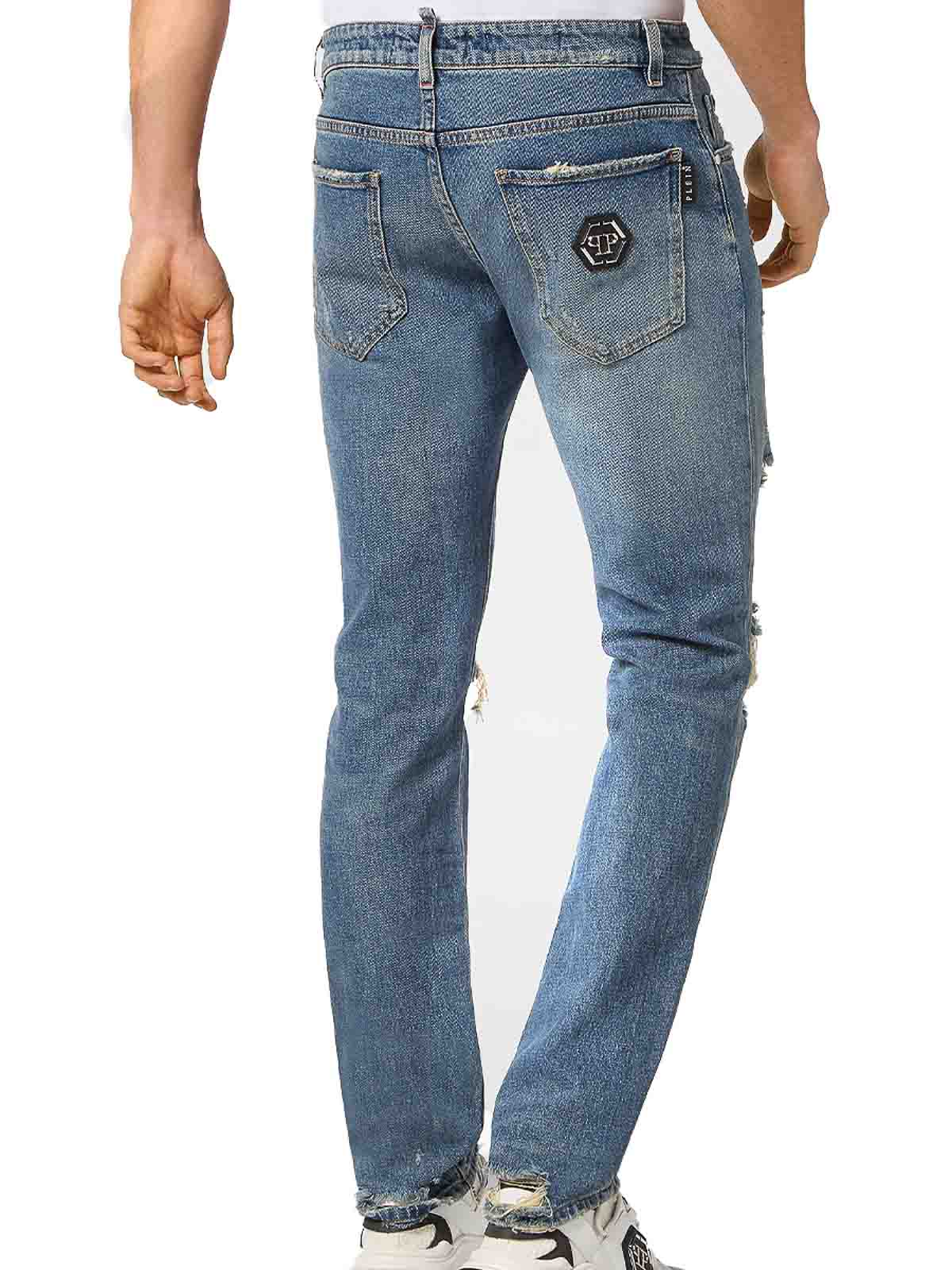 Philipp Plein Jeans Boot-cut - Lavado Medio