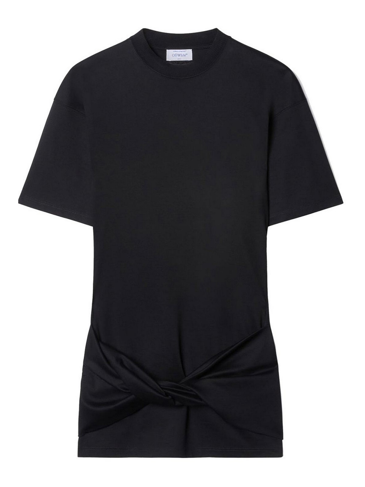 Off-white Vestido Midi - Negro