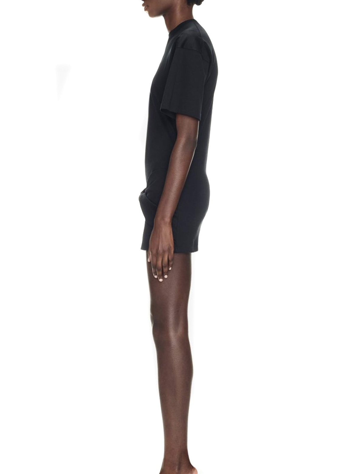 Off-white Vestido Midi - Negro