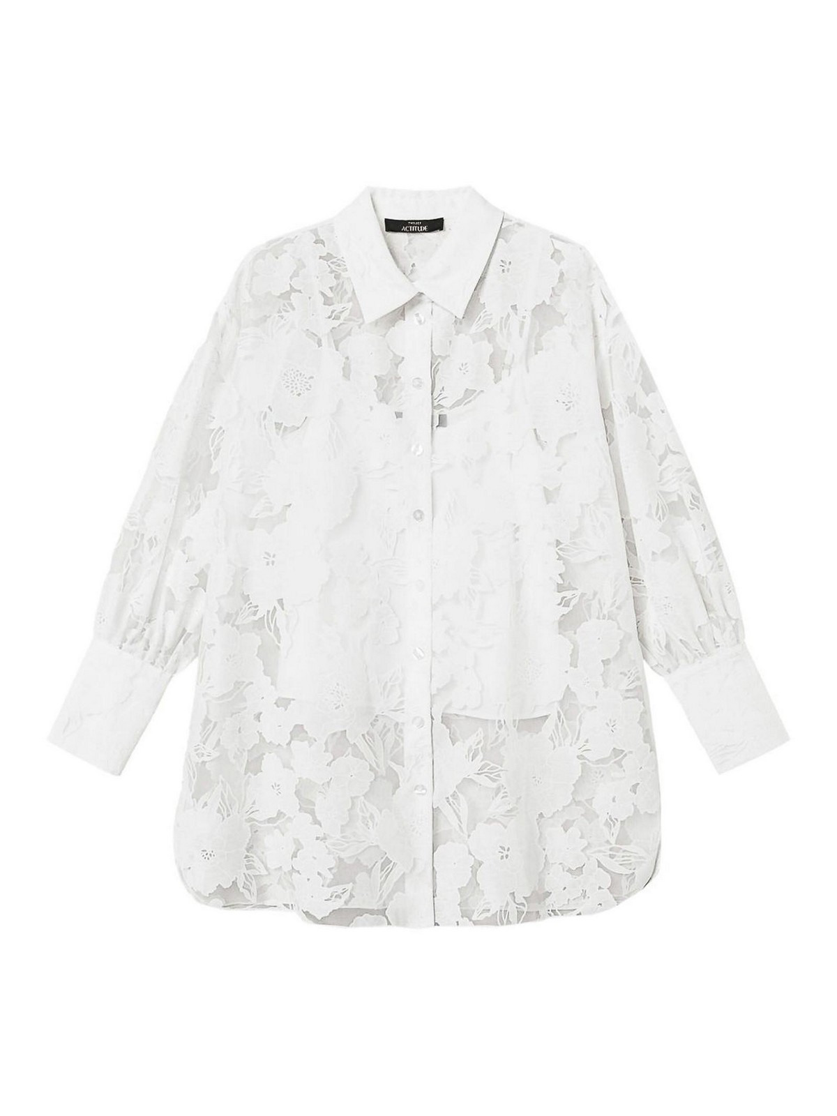 Twinset Fil Coup Effect Shirt