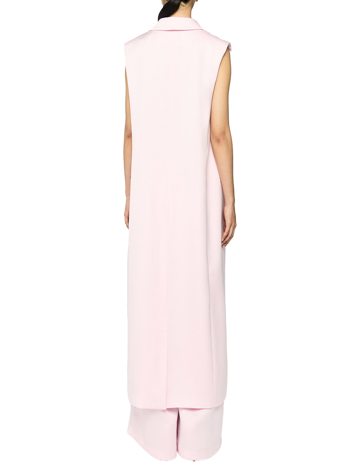 Shop Genny Chaleco - Color Carne Y Neutral