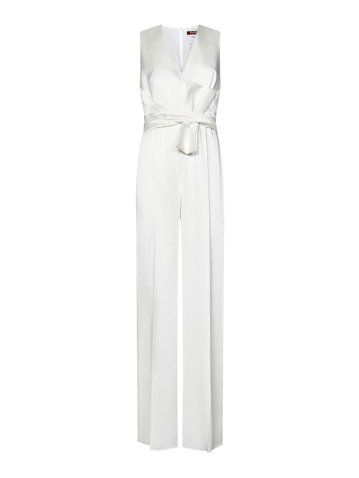 Max Mara White Jumpsuit