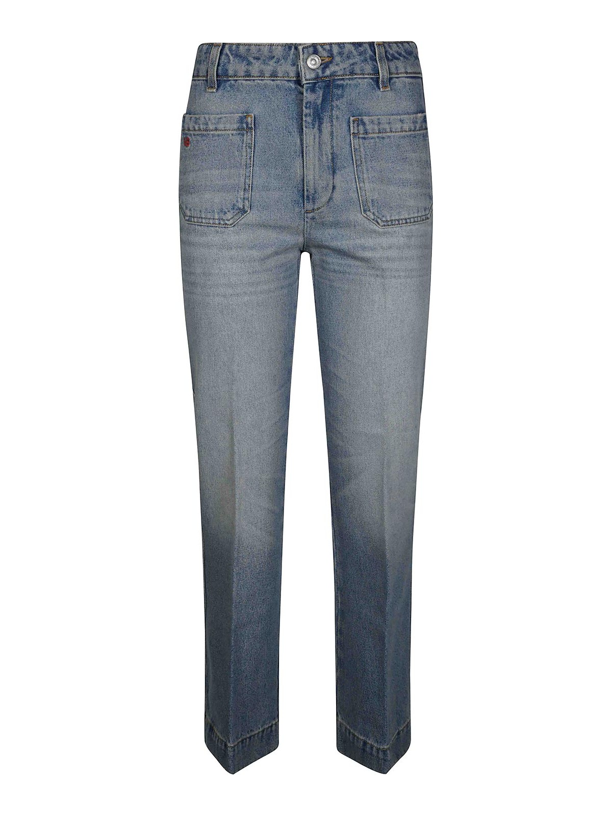 Victoria Beckham Cropped Kick Alina Jeans