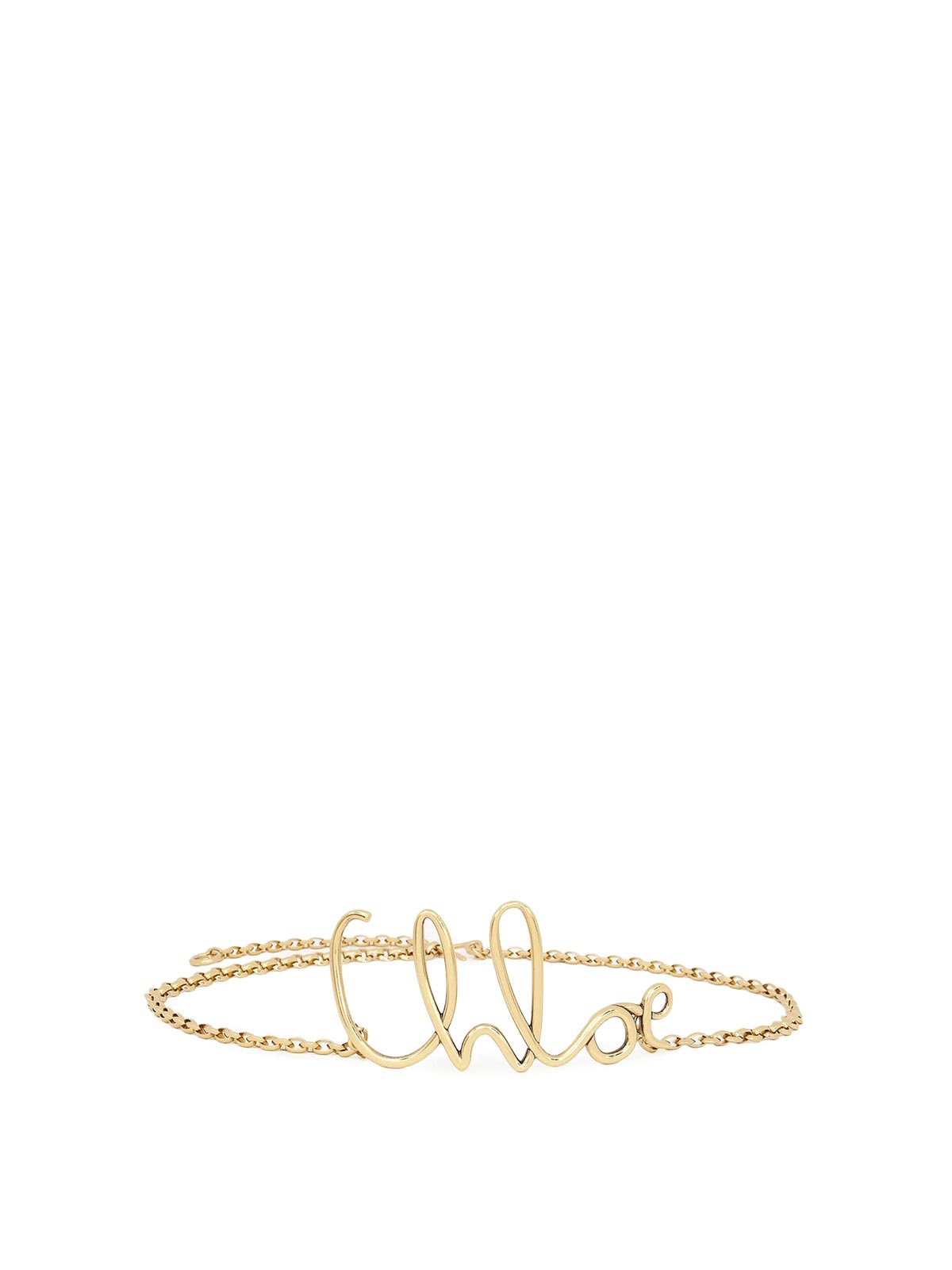 Chloé Chloe Iconic Belt In Gold