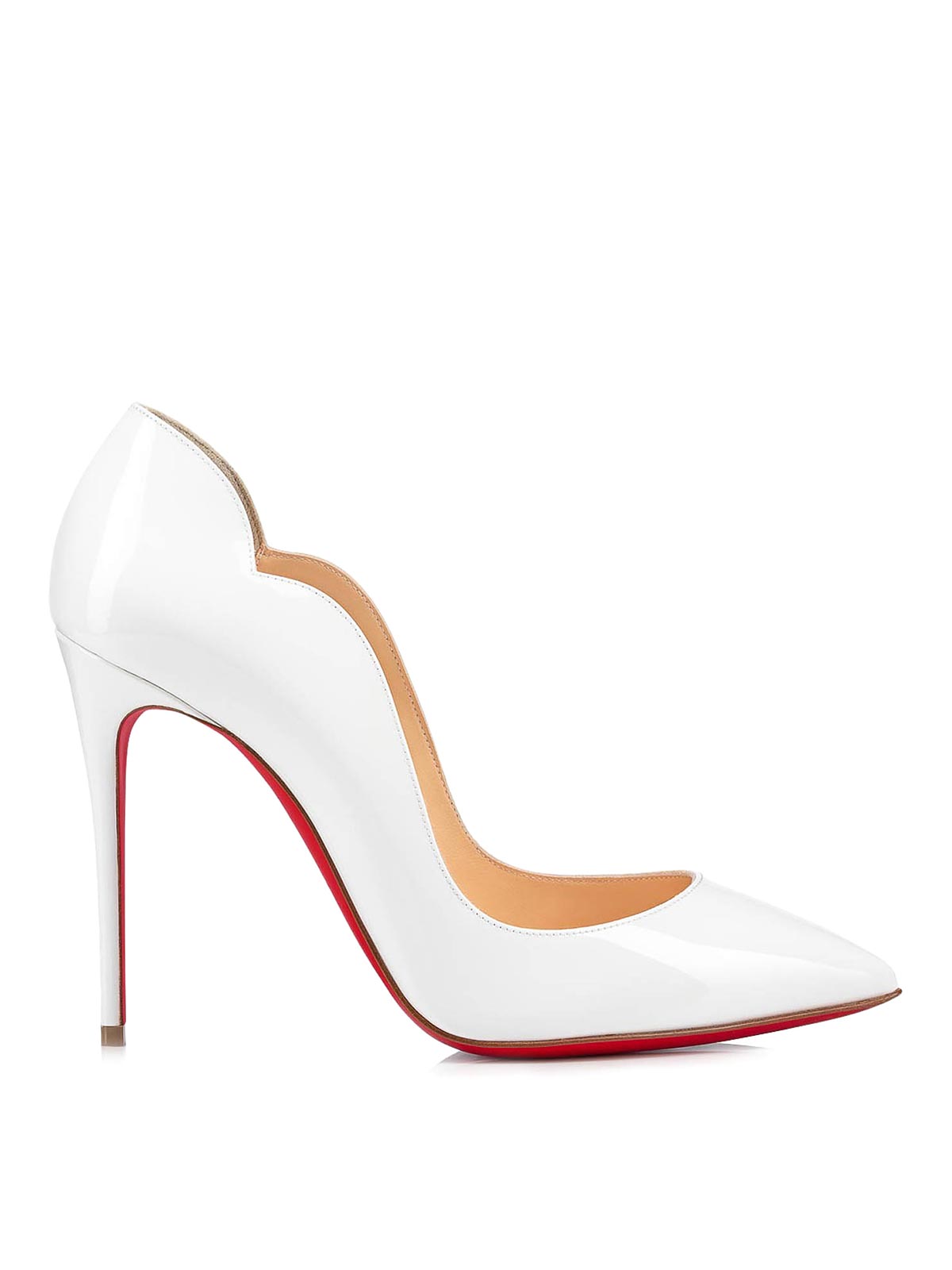 Christian Louboutin Hot Chick Pumps In White