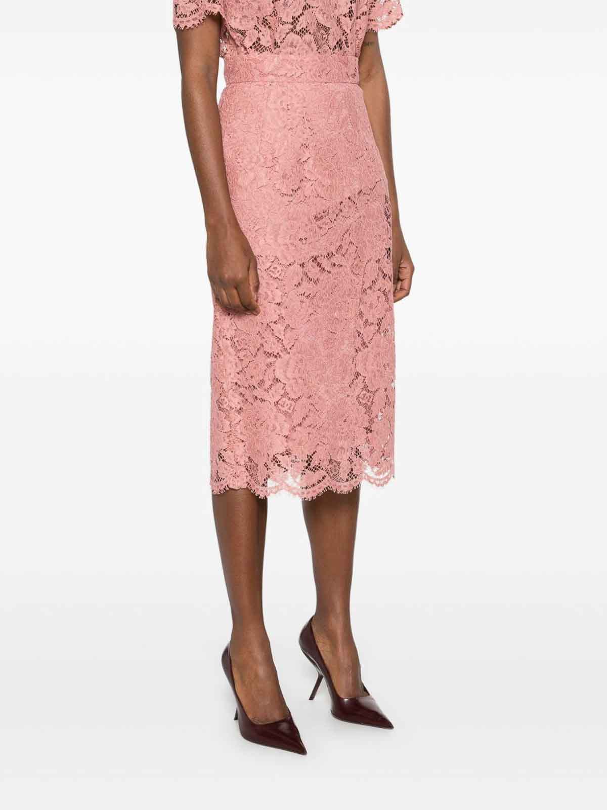 スカート Dolce & Gabbana SS24 Lace skirt (F4B7ITHLM7L B4469) Dolce & Gabbana SS24 Lace skirt (F4B7ITHLM7L B4469) (Dolce