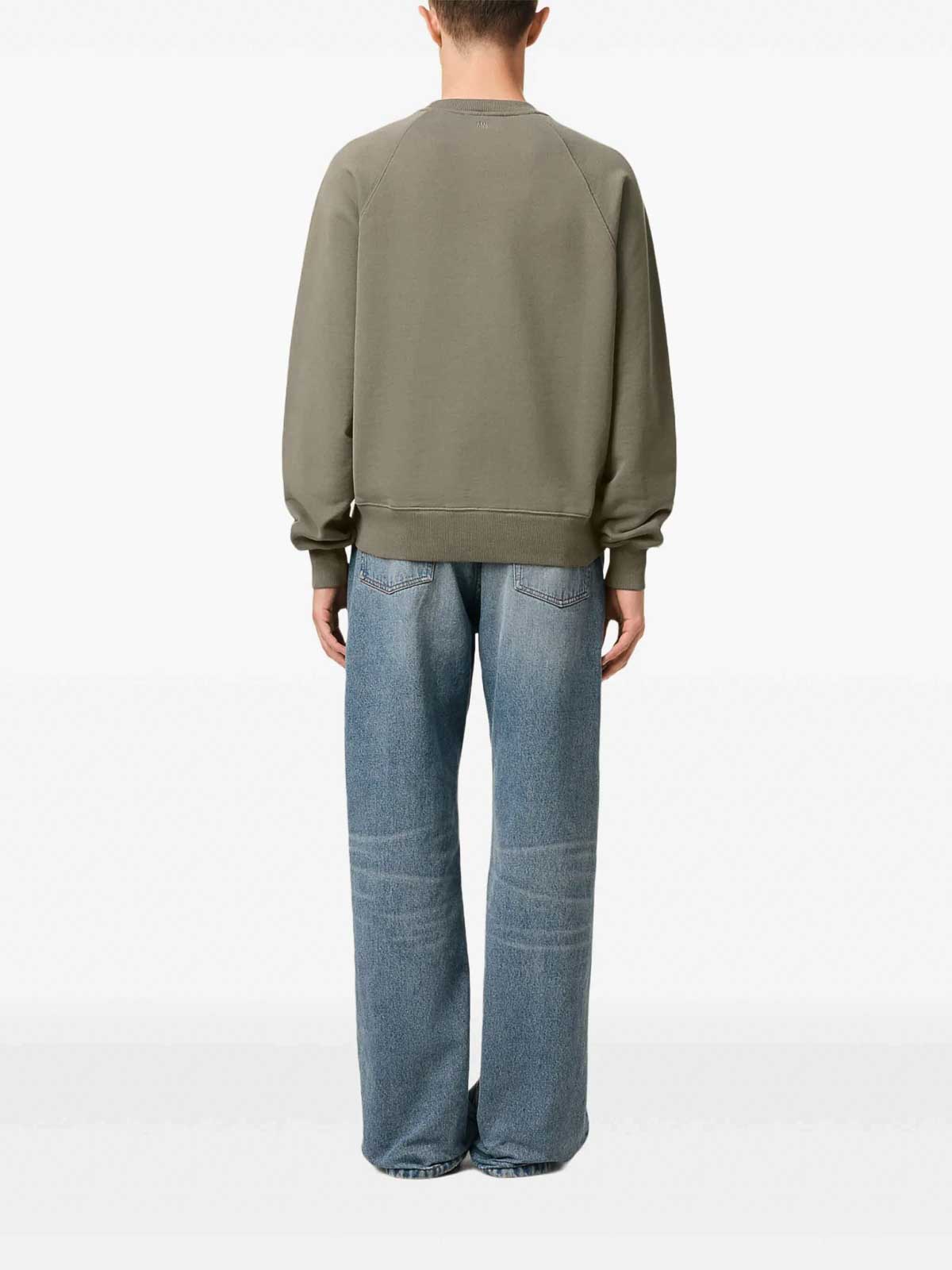 Ami Alexandre Mattiussi Ami Paris Mid Weight Sweatshirt Adc Tonal