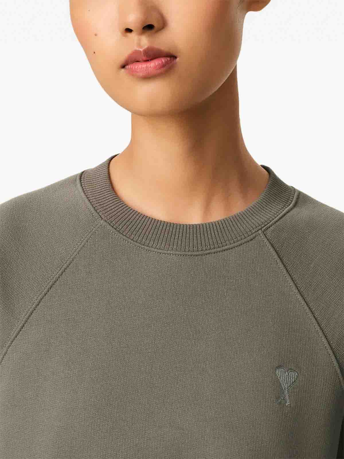 Ami Alexandre Mattiussi Ami Paris Mid Weight Sweatshirt Adc Tonal