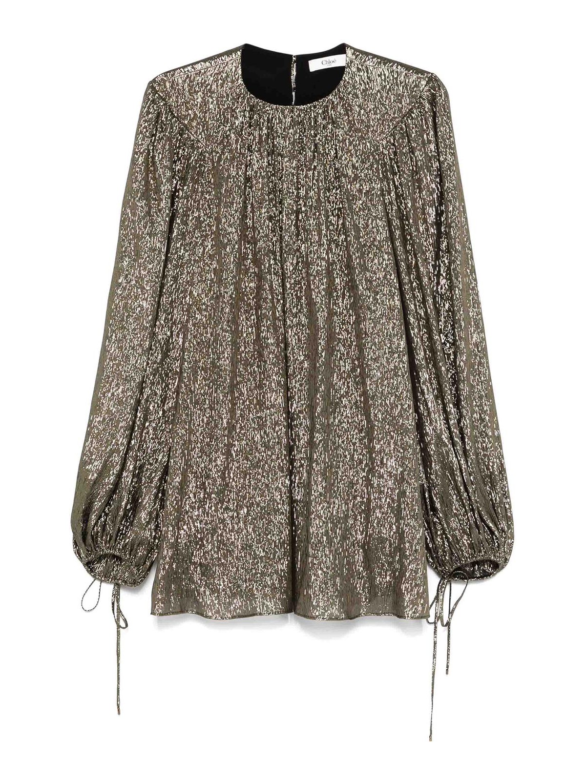Shop Chloé Vestido Corto - Negro