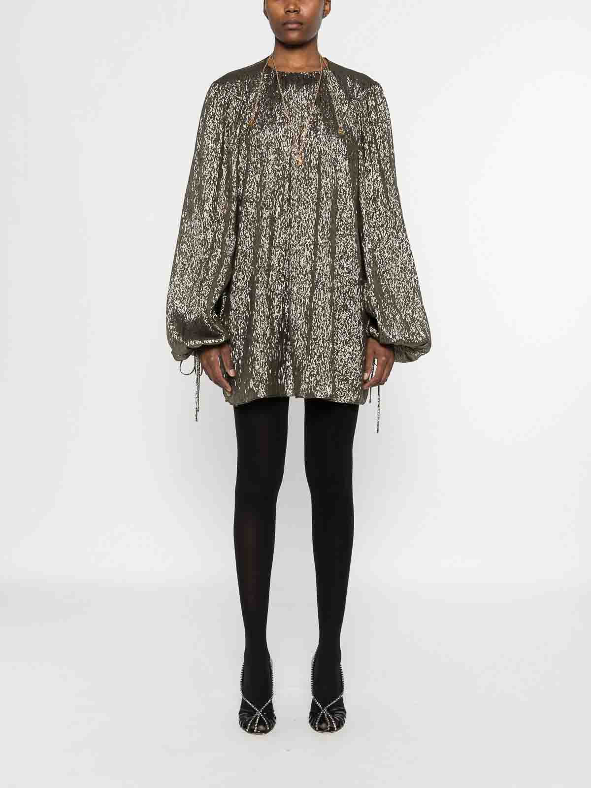 Shop Chloé Vestido Corto - Negro