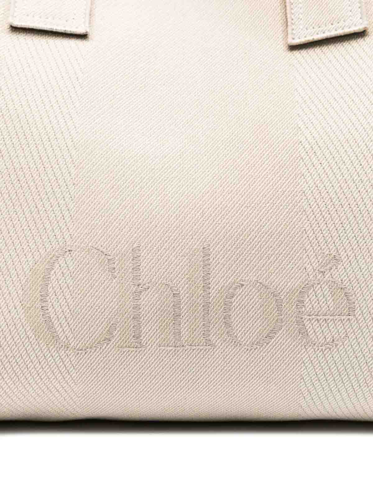 Shop Chloé Bolso Shopping - Beis