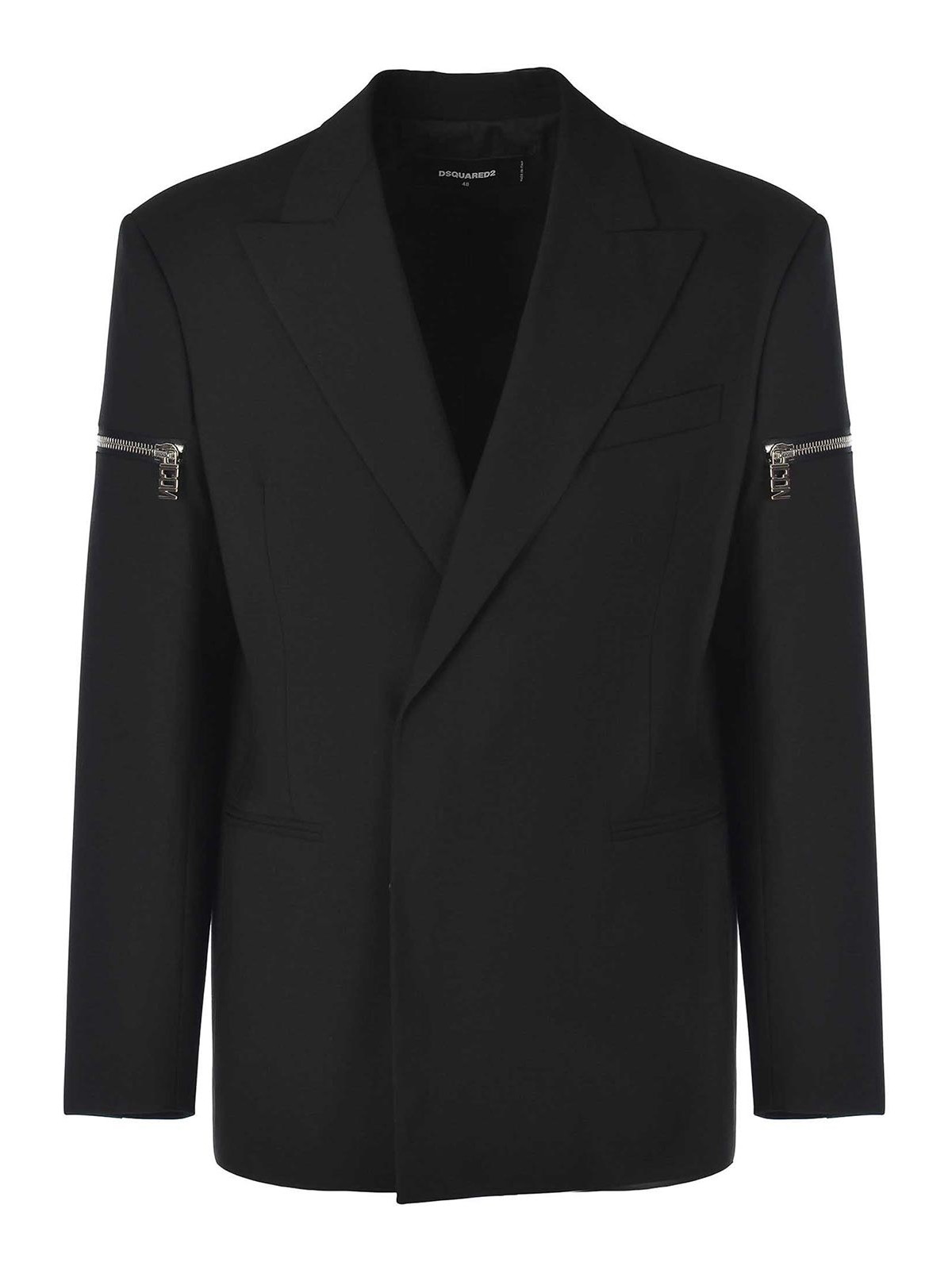 Dsquared2 Double-breasted Blazer Icon In Fresh Wool