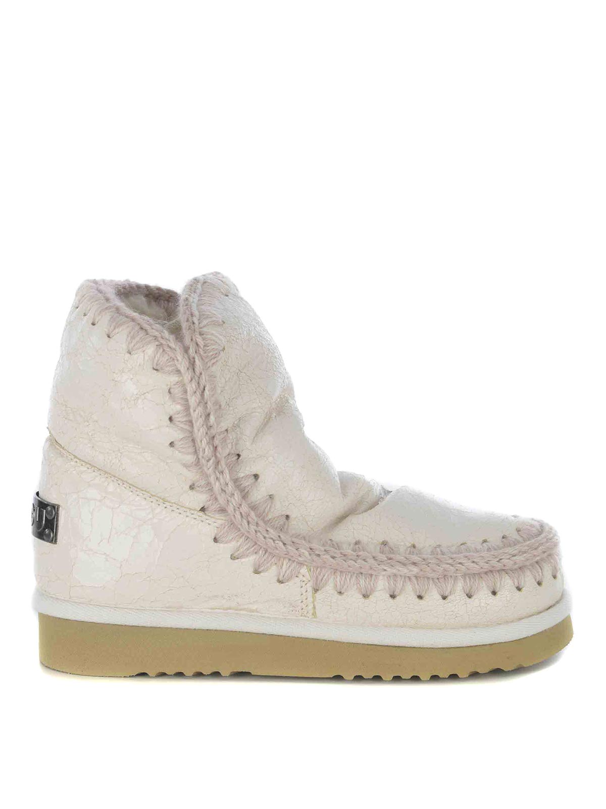 Mou Ankle Boots  In Leather