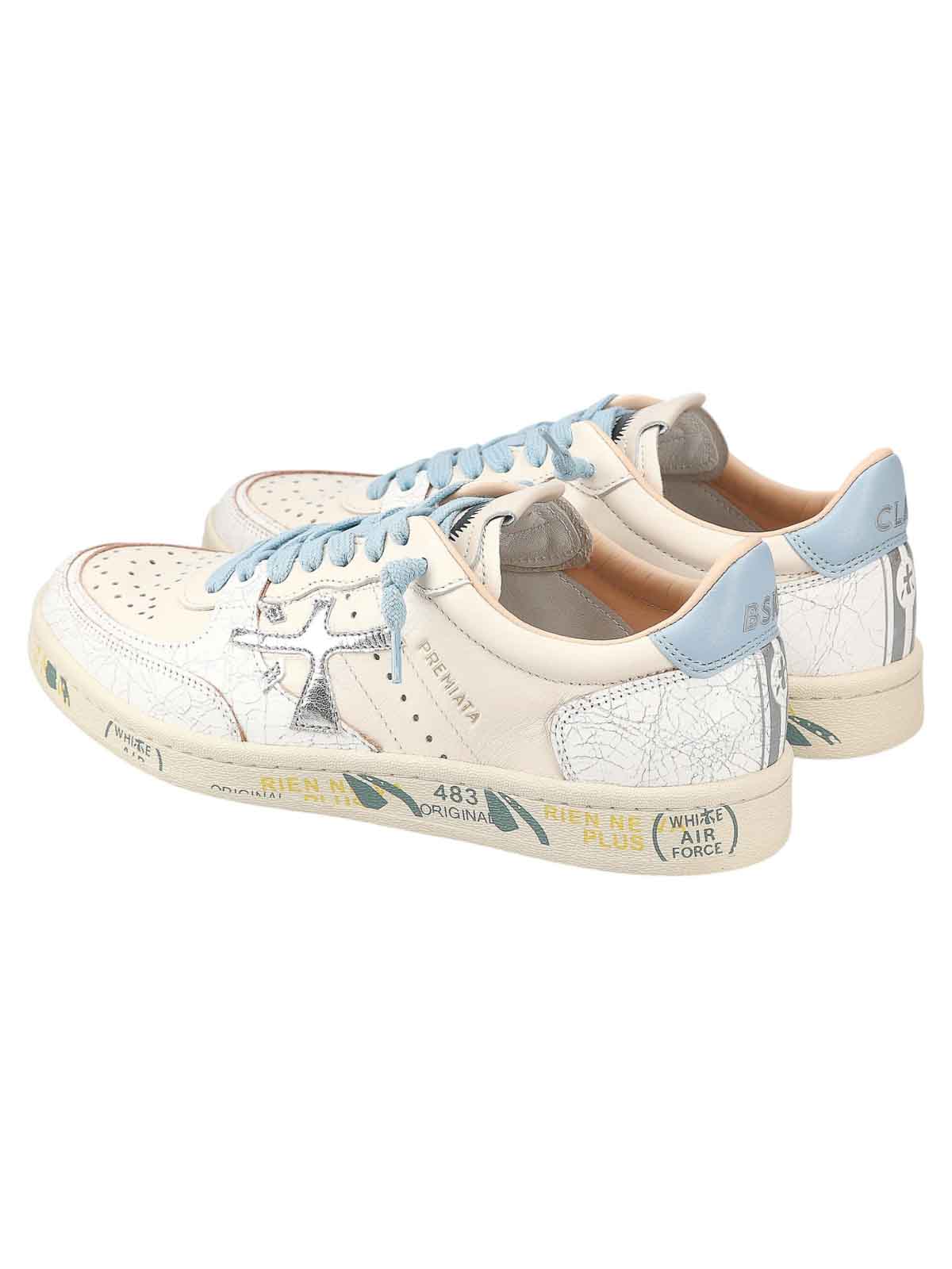 スニーカー PREMIATA Women Sneakers BSKTCLAD VAR 6780 WHITE BLUE White 17903131HM_14_f.jpg
