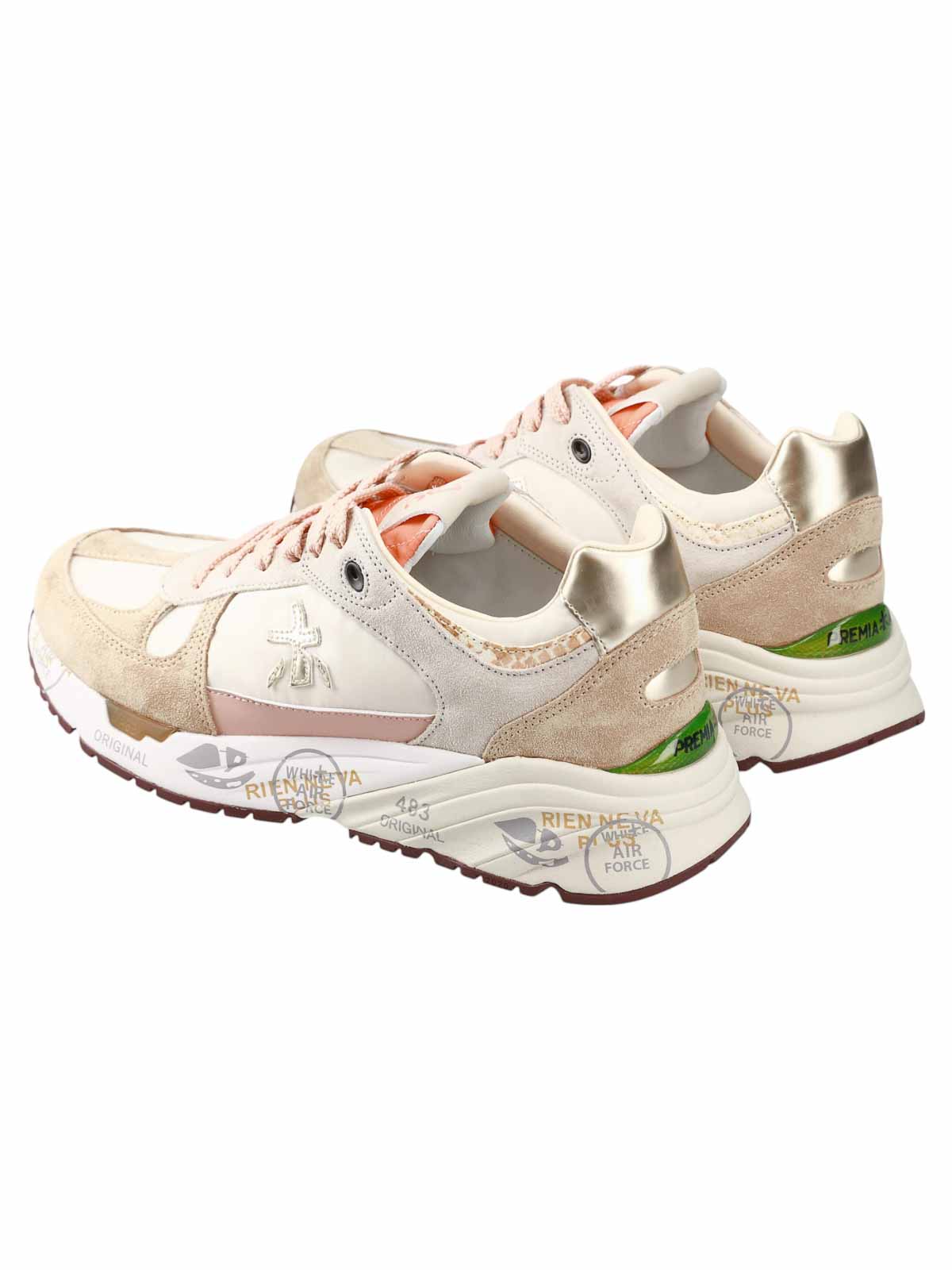 スニーカー PREMIATA Women Sneakers MASED VAR 7397 Beige Premiata Mased 7397 Sneakers | Neutrals | FARFETCH