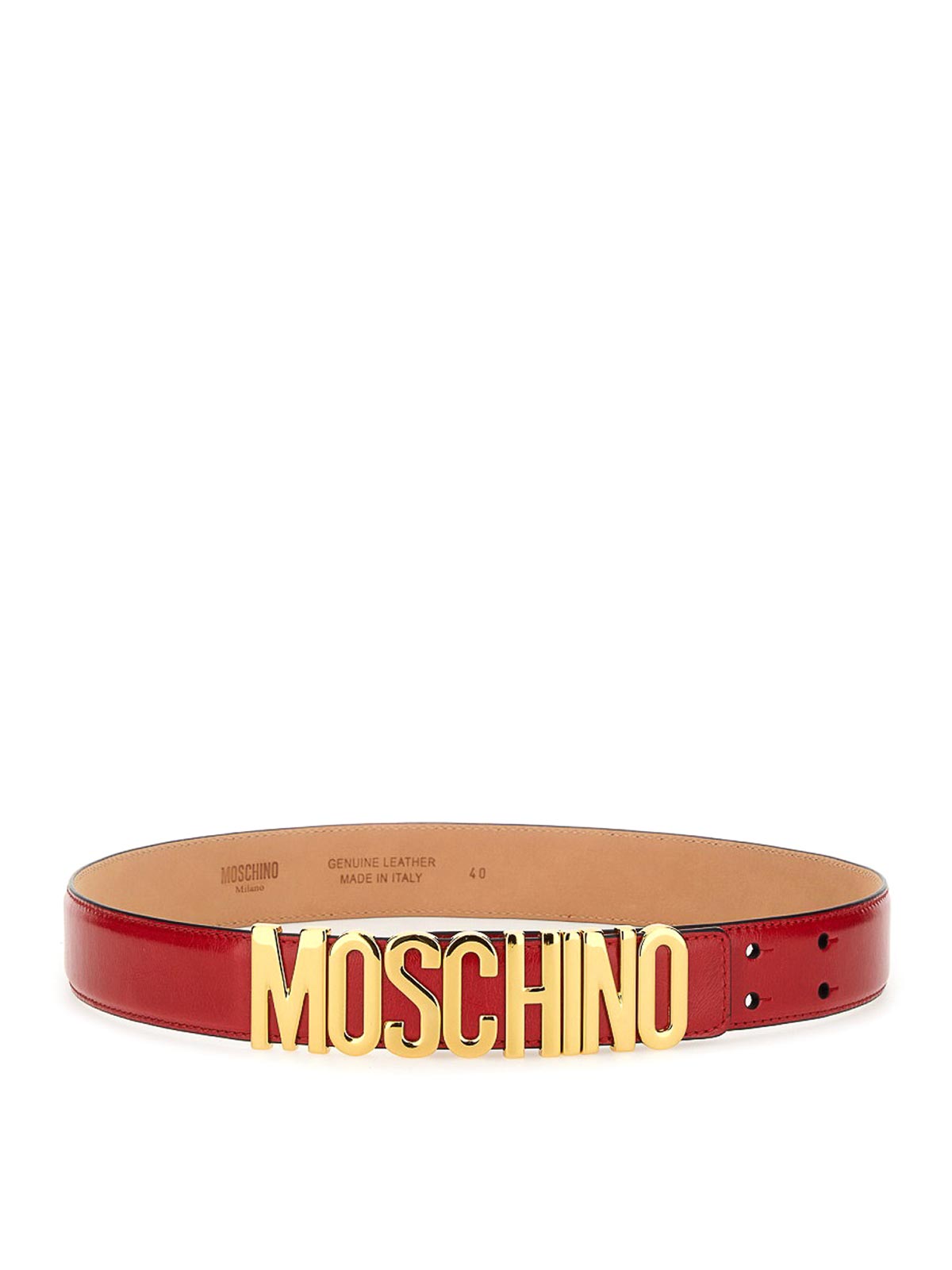 Moschino Leather Belt
