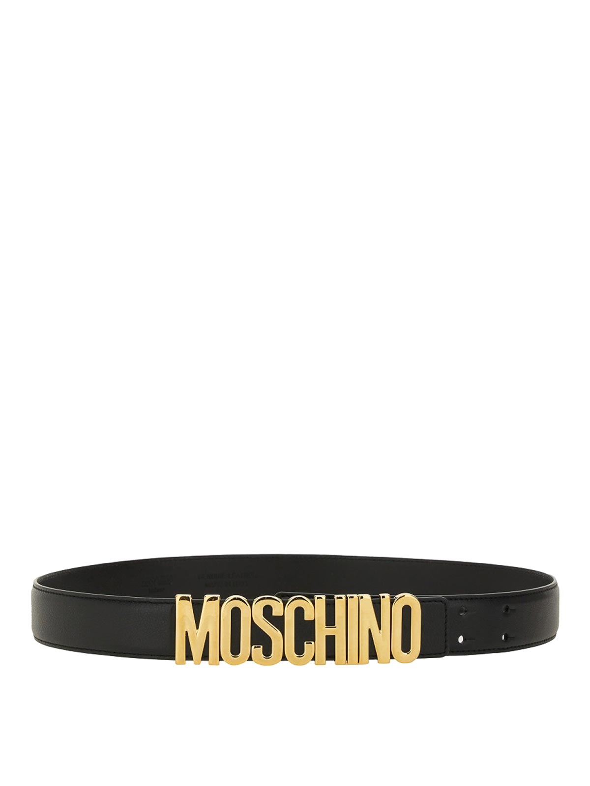 Moschino Logo Belt