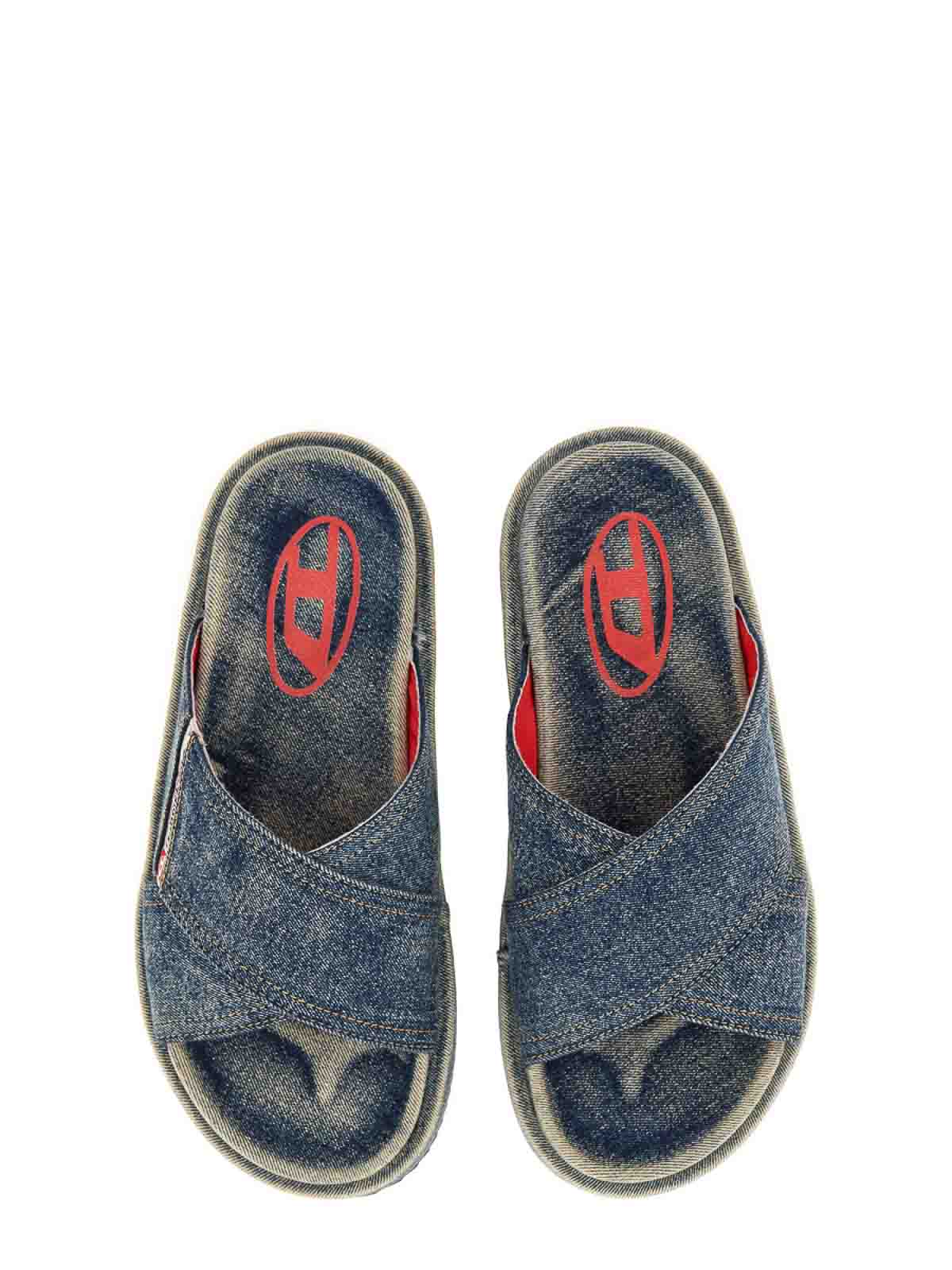 Diesel サンダル - ブルー - ブルー | Y03612P0320HA711