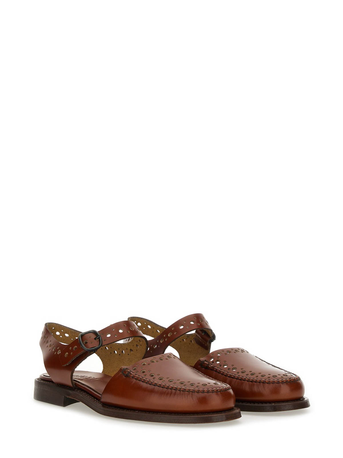 Shop Hereu Leather Sandals