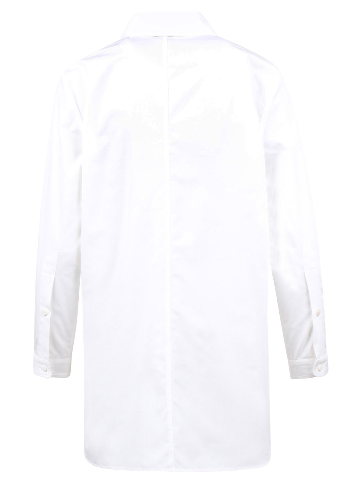 Shop Patou Sartorial Shirt In Organic Cotton Popelines