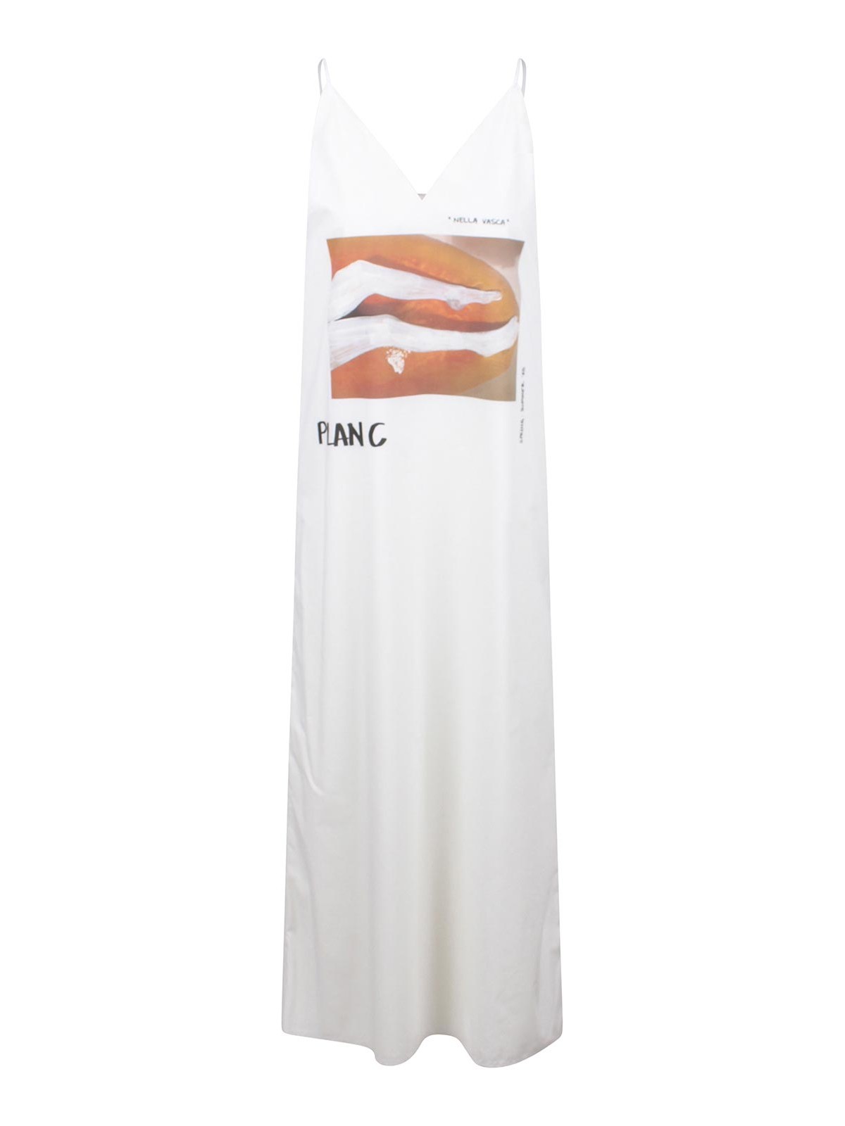 Plan C Long Dress With Print
