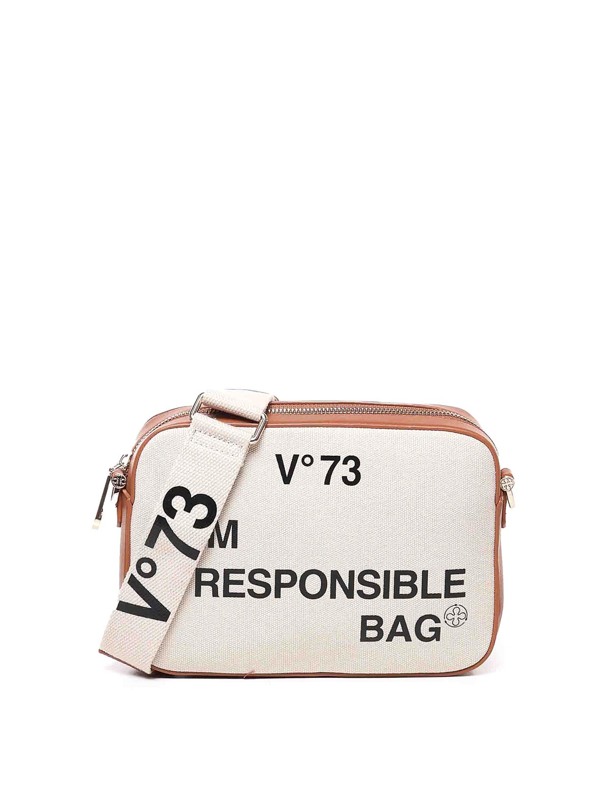 V73 Responsibility Shoulder Bag In Cotton