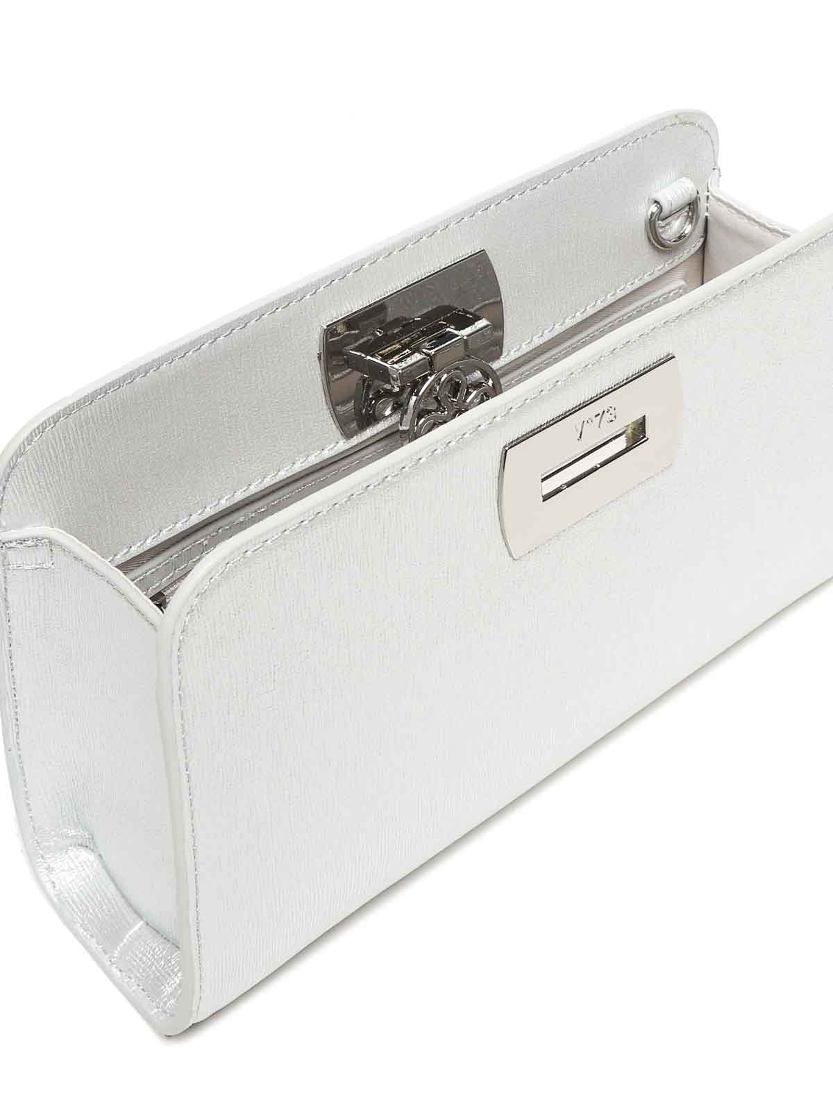 V73 BOLSO CLUTCH - PLATA