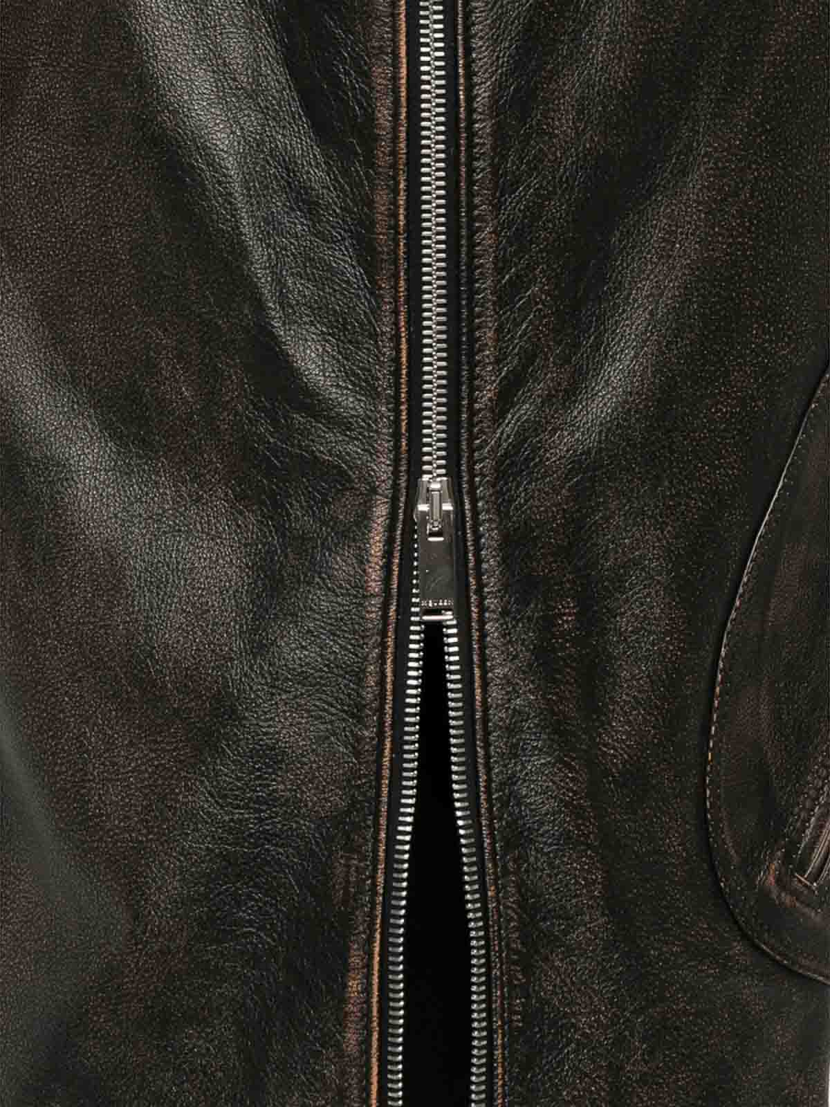 Alexander Mcqueen Leather Skirt