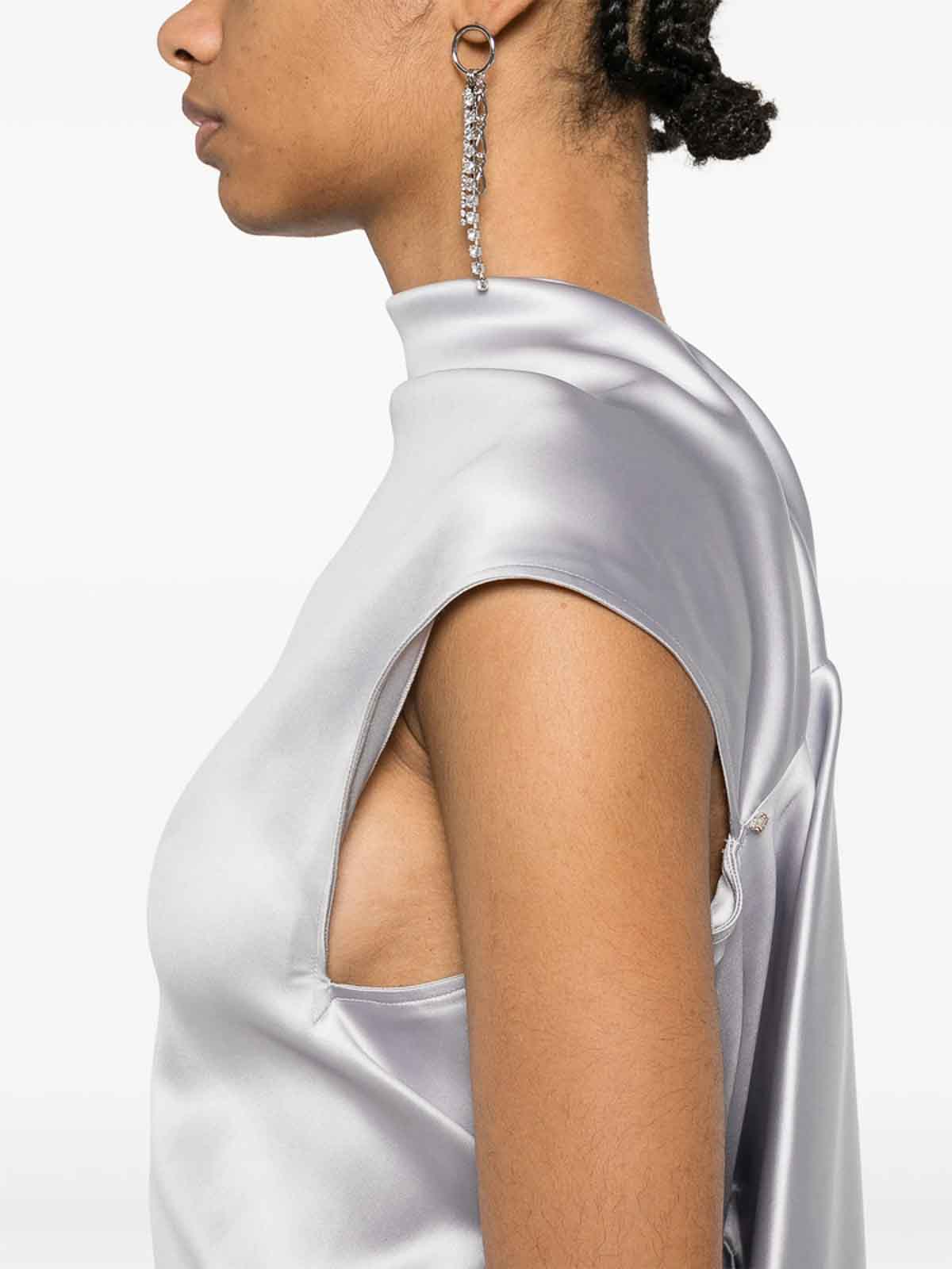 Sportmax Vestido Midi - Gris