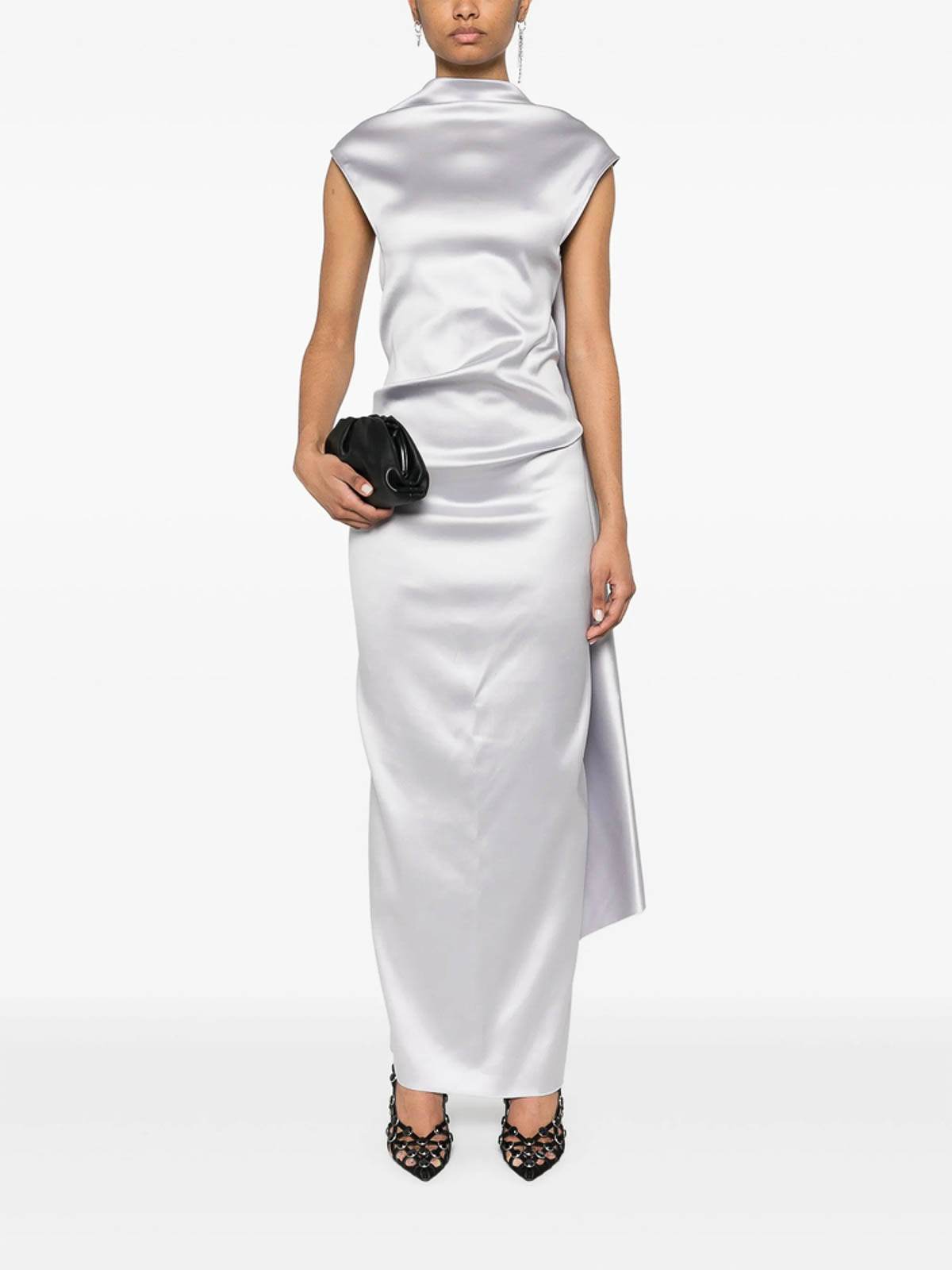 Sportmax Vestido Midi - Gris