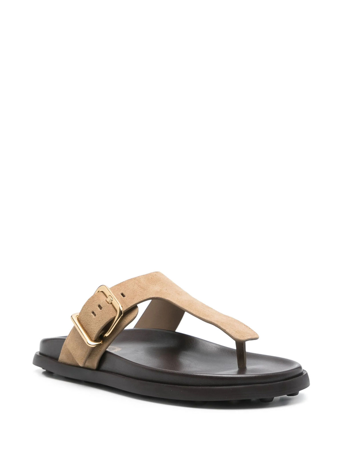 Tod's Buckle Detailed Thong Sandals