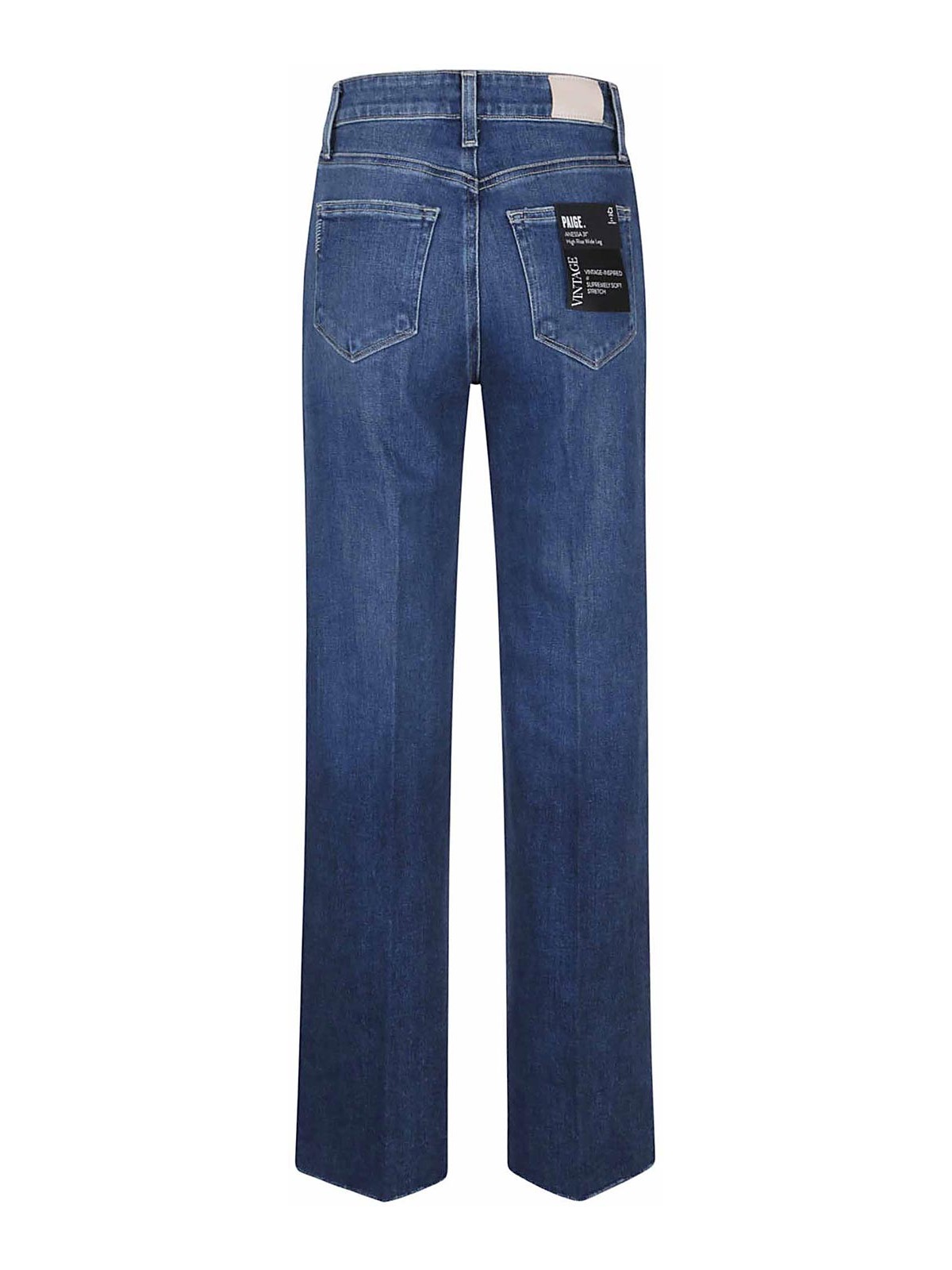 Paige Cindy Blue Moon Ultra High-rise Straight Leg Jean