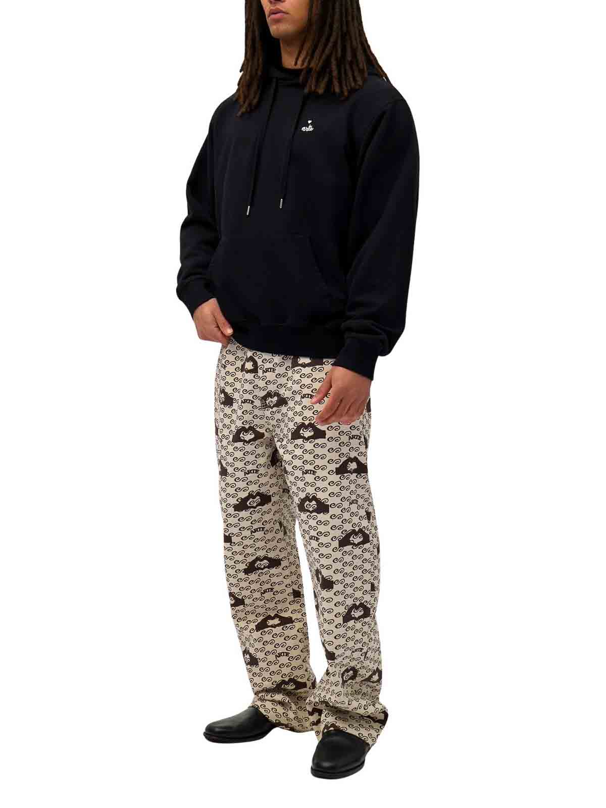 ESSENTIEL ANTWERP SMALL HEART AND LOGO HOODIE