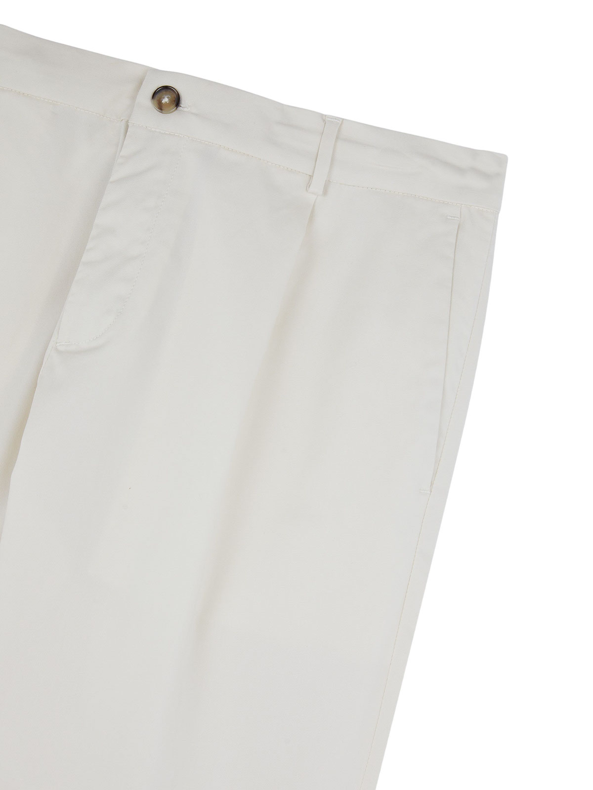 Paul & Shark Chino Pants In Cotton And Stretch Tencel