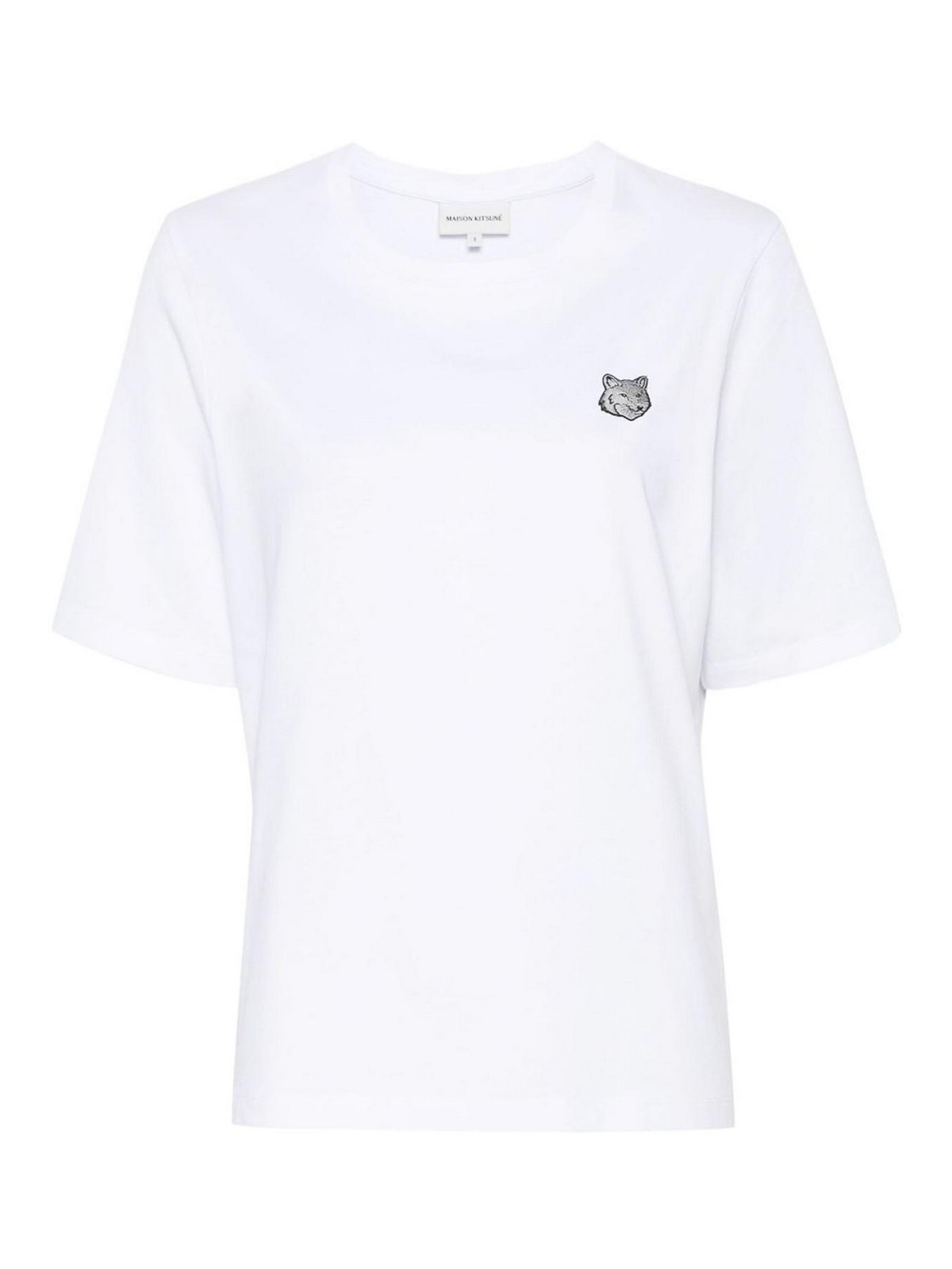 Shop Maison Kitsuné Camiseta - Blanco
