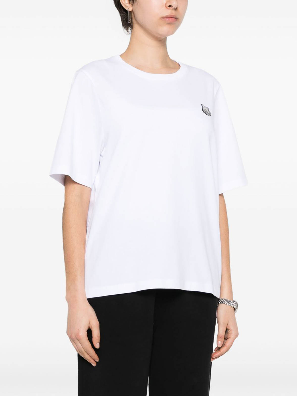 Shop Maison Kitsuné Camiseta - Blanco