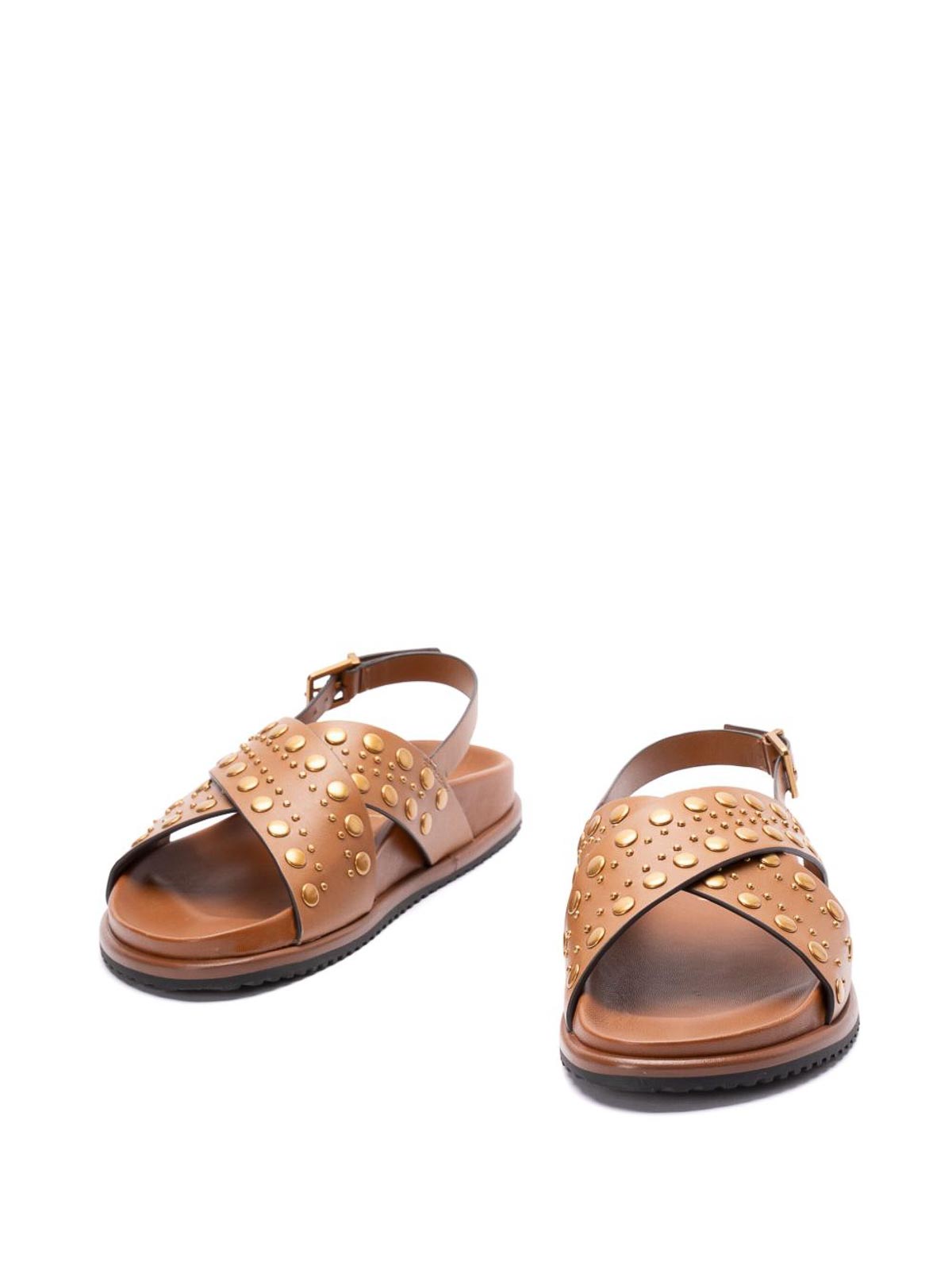 TWINSET SANDALS WITH DECORATION
