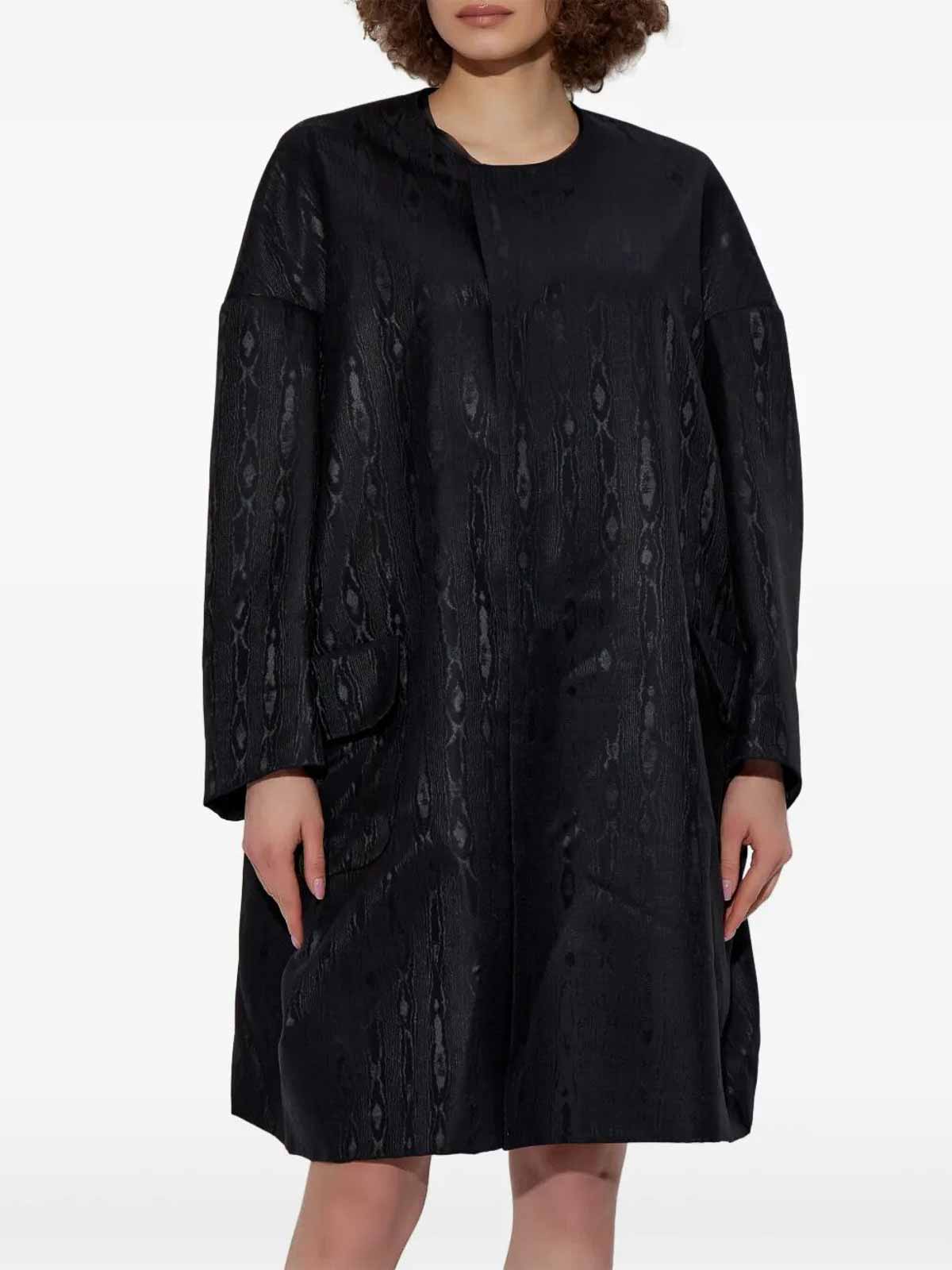 Comme Des Garcons ショートコート - 黒|ROC0011 | THEBS