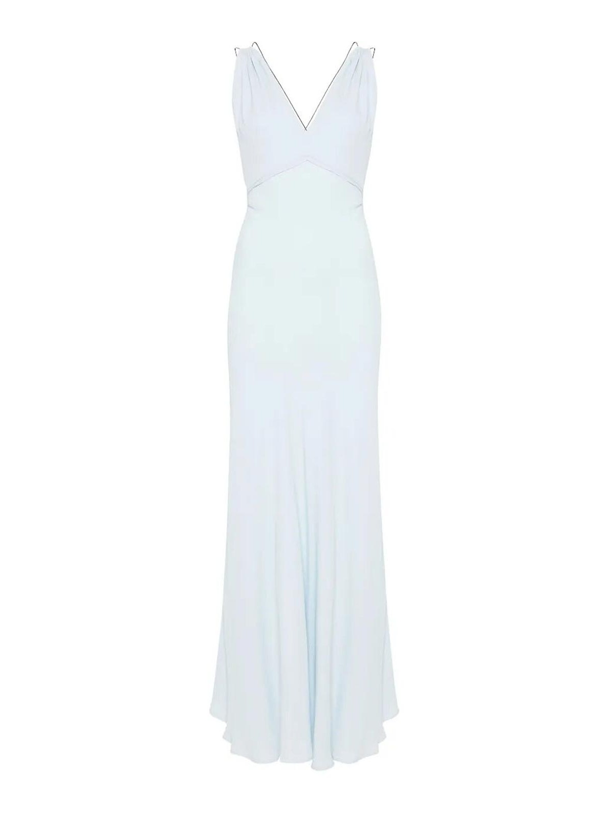 Shop Semicouture Vestido Midi - Azul Claro