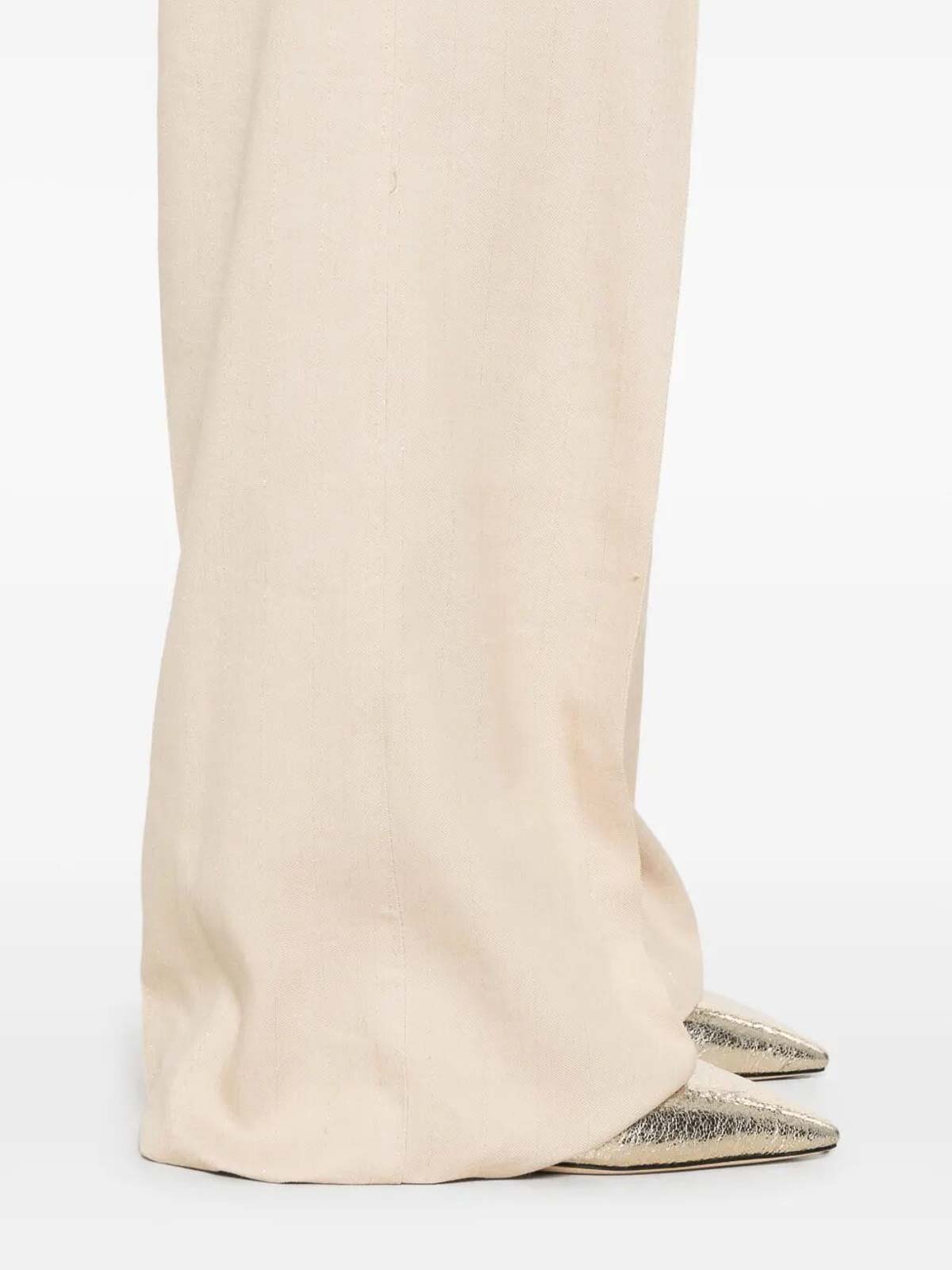 Tagliatore Linen Double-breasted Suit In Taupe
