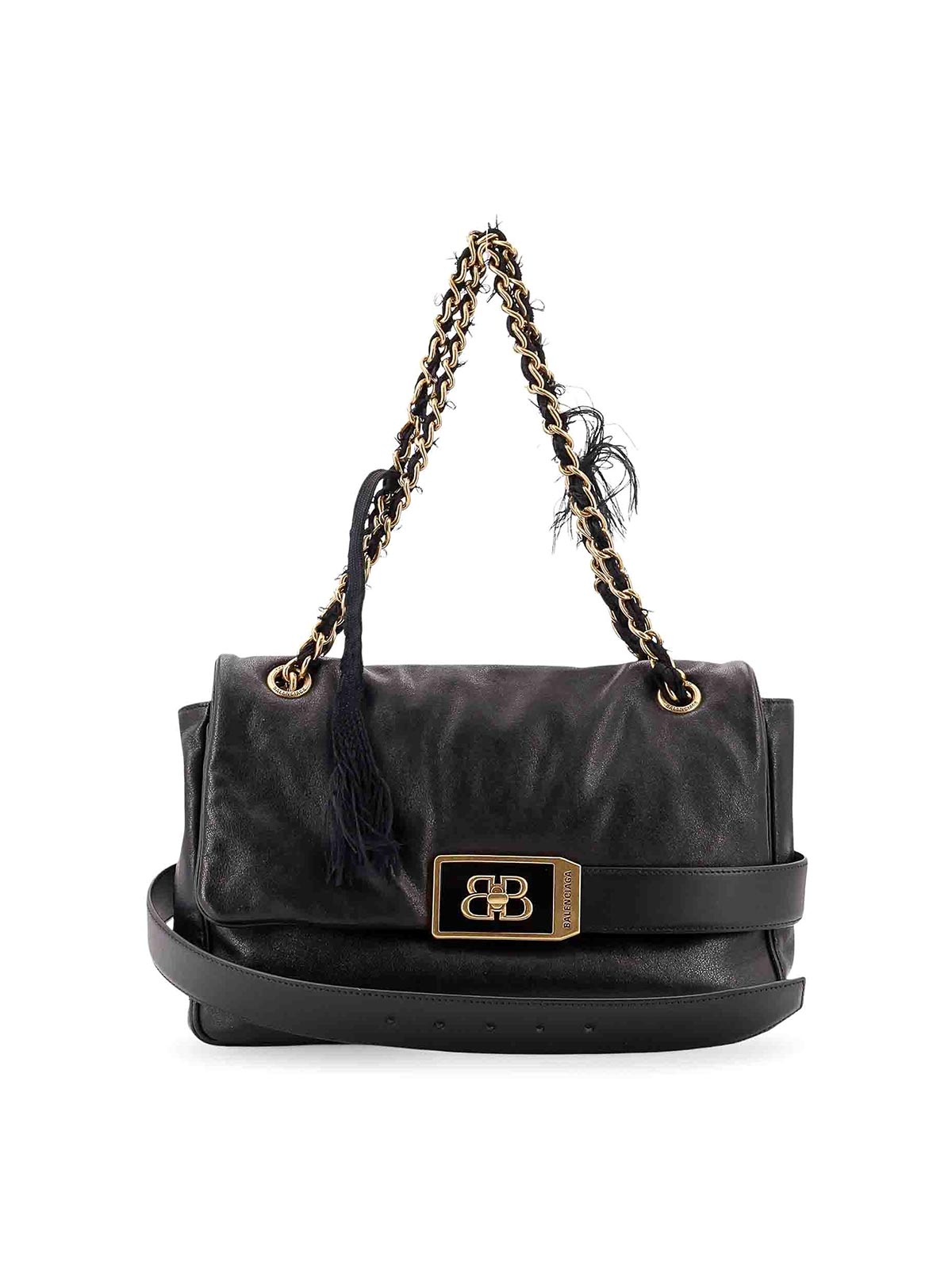 Balenciaga Women Modu Flap Shoulder Bag