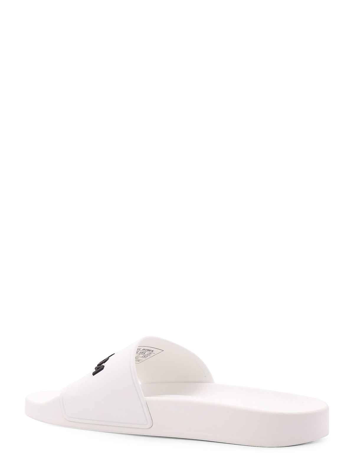 Balenciaga Pool Logo-embossed Rubber Slides
