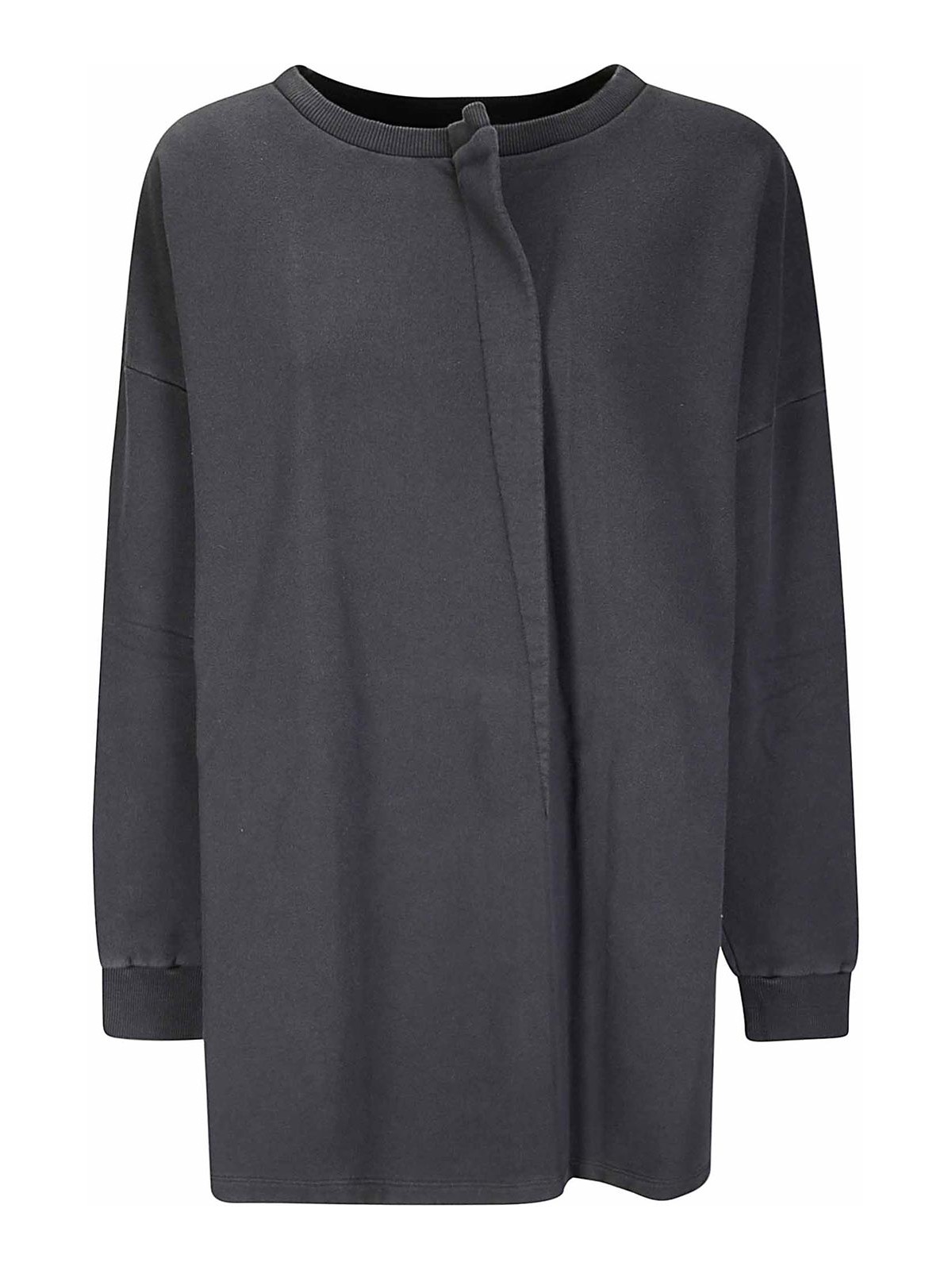 Mm6 Maison Margiela Mini Long -sleeved Cotton Dress