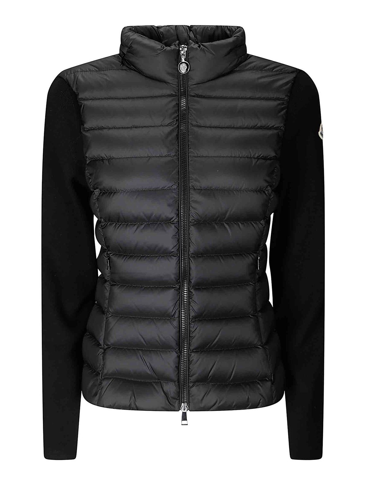 Moncler Cardigan In Black