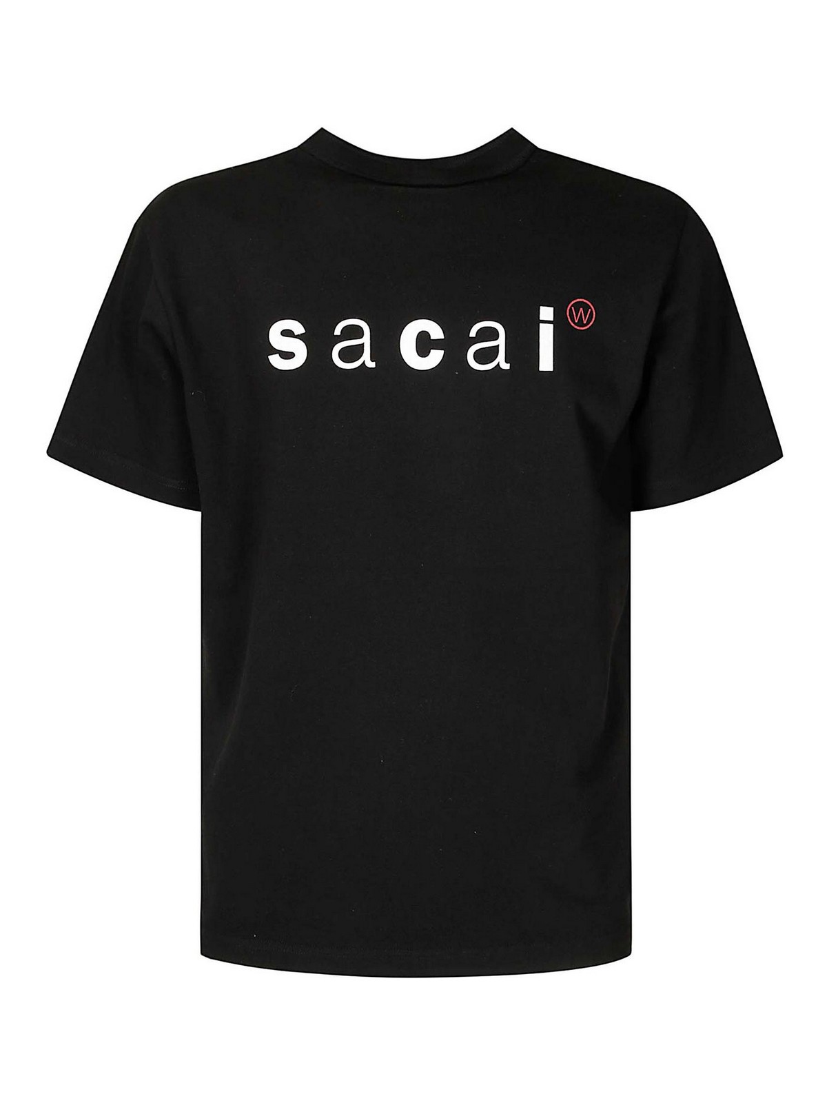 Sacai T-shirt in collaboration - Black - Men|250928S001