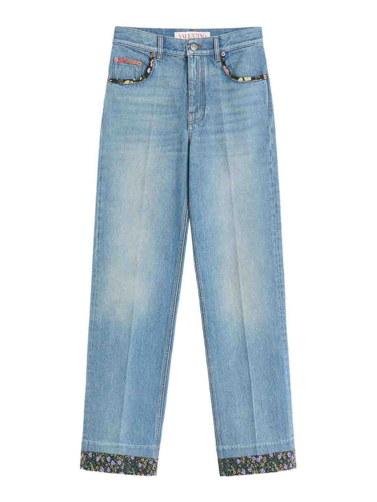 Shop Valentino Jeans Boot-cut - Denim